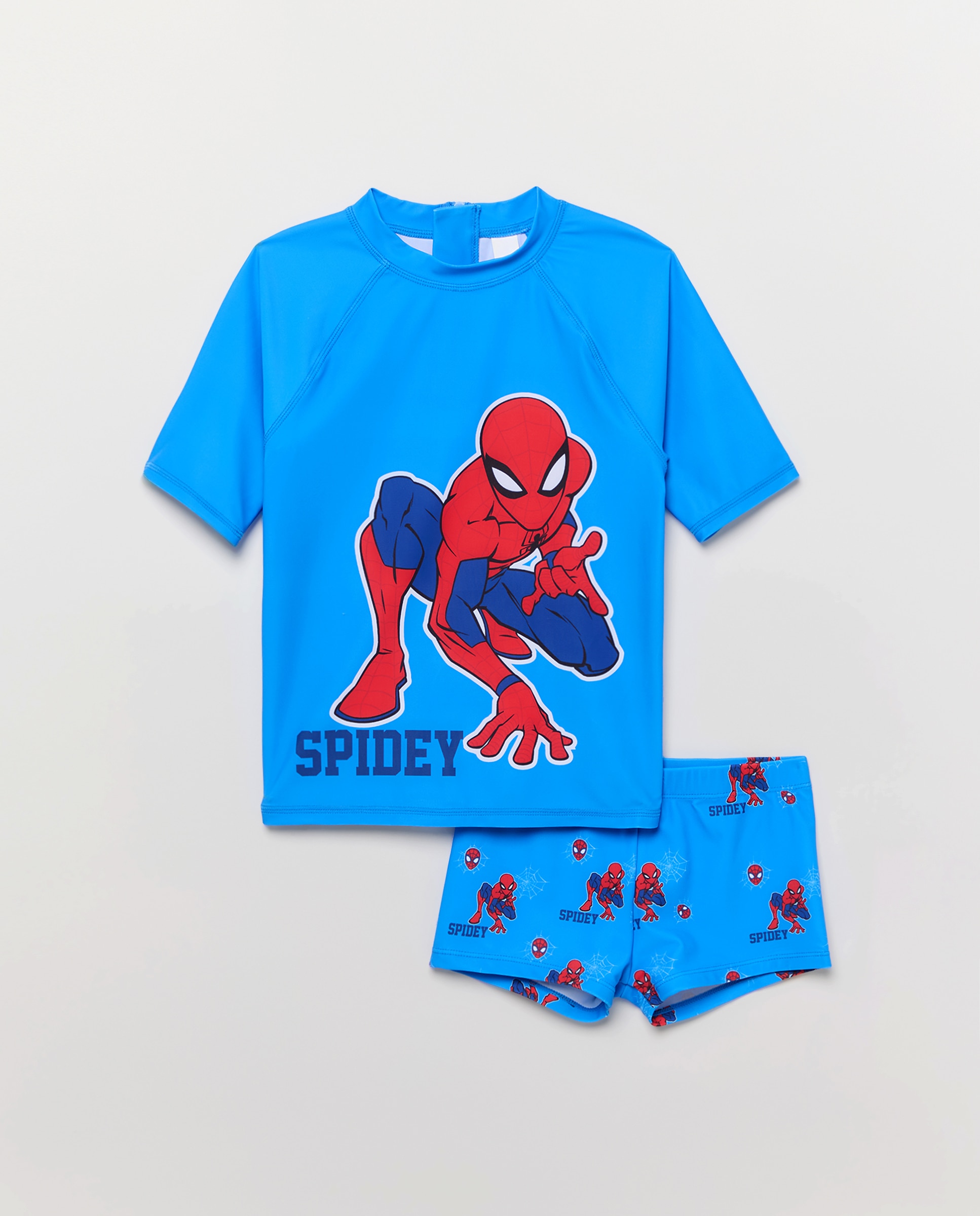 Conjunto de Licenças UPF+50 Homem-Aranha Kids El Corte Inglés Azul-marinho-4