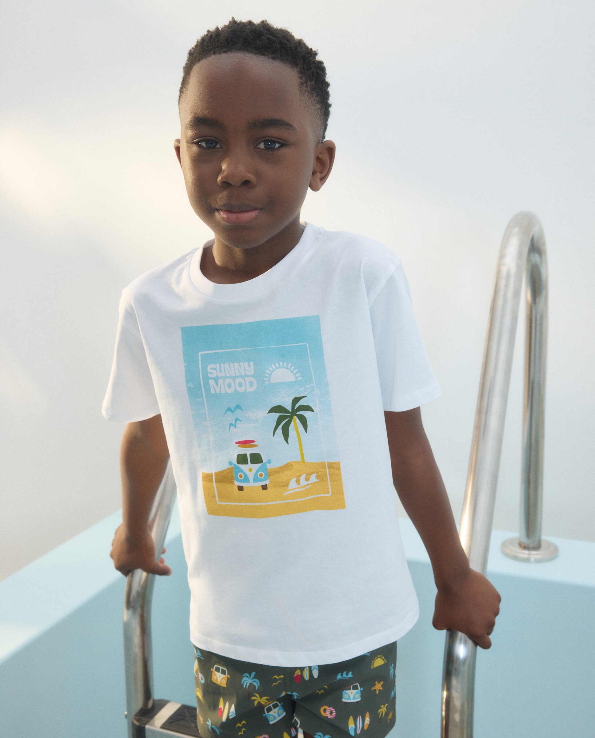 Imagem 0 de T-shirt de Algodão Joy com Estampado Étnico