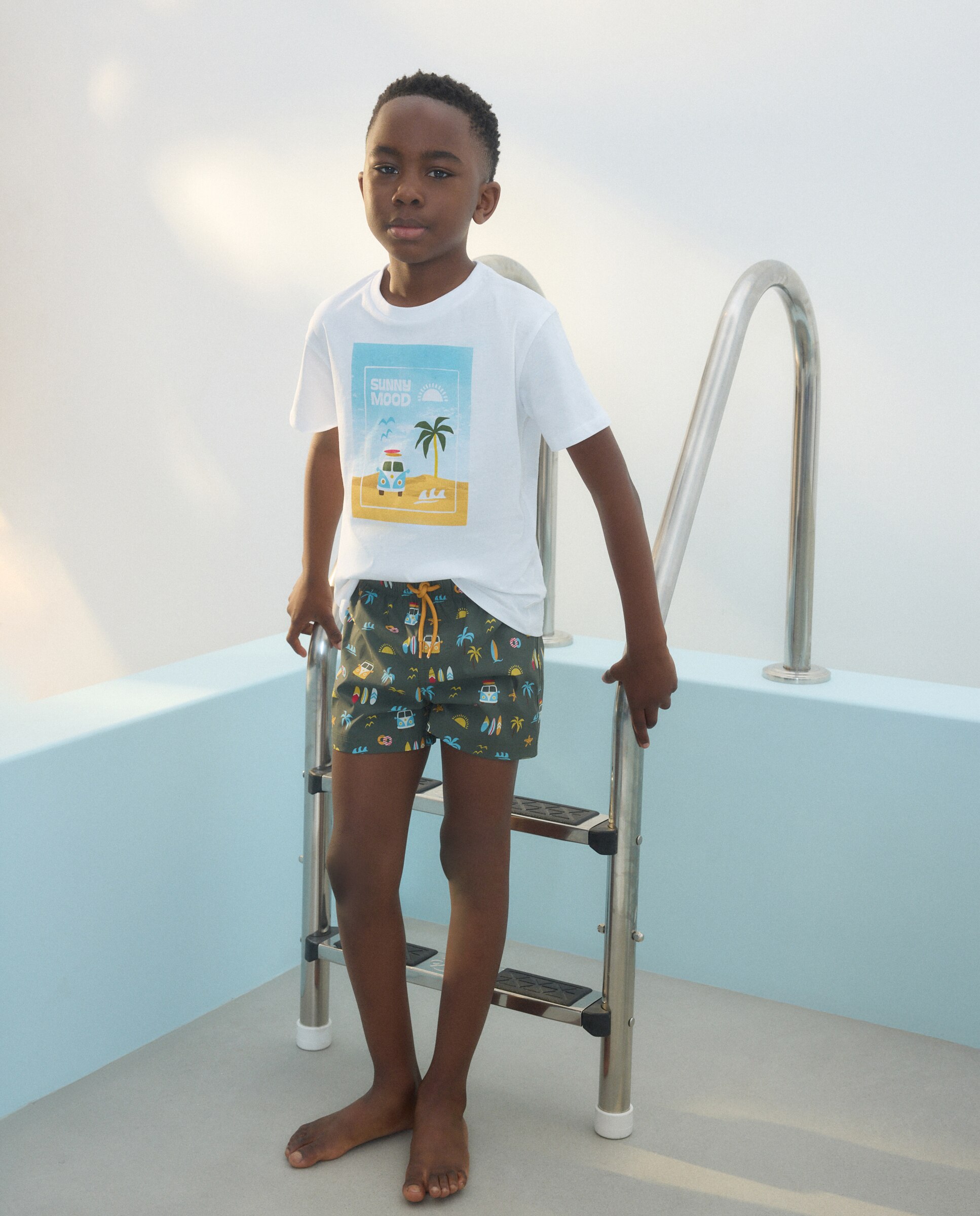 T-shirt de Algodão Joy com Estampado Étnico Kids El Corte Inglés Multicolor-2