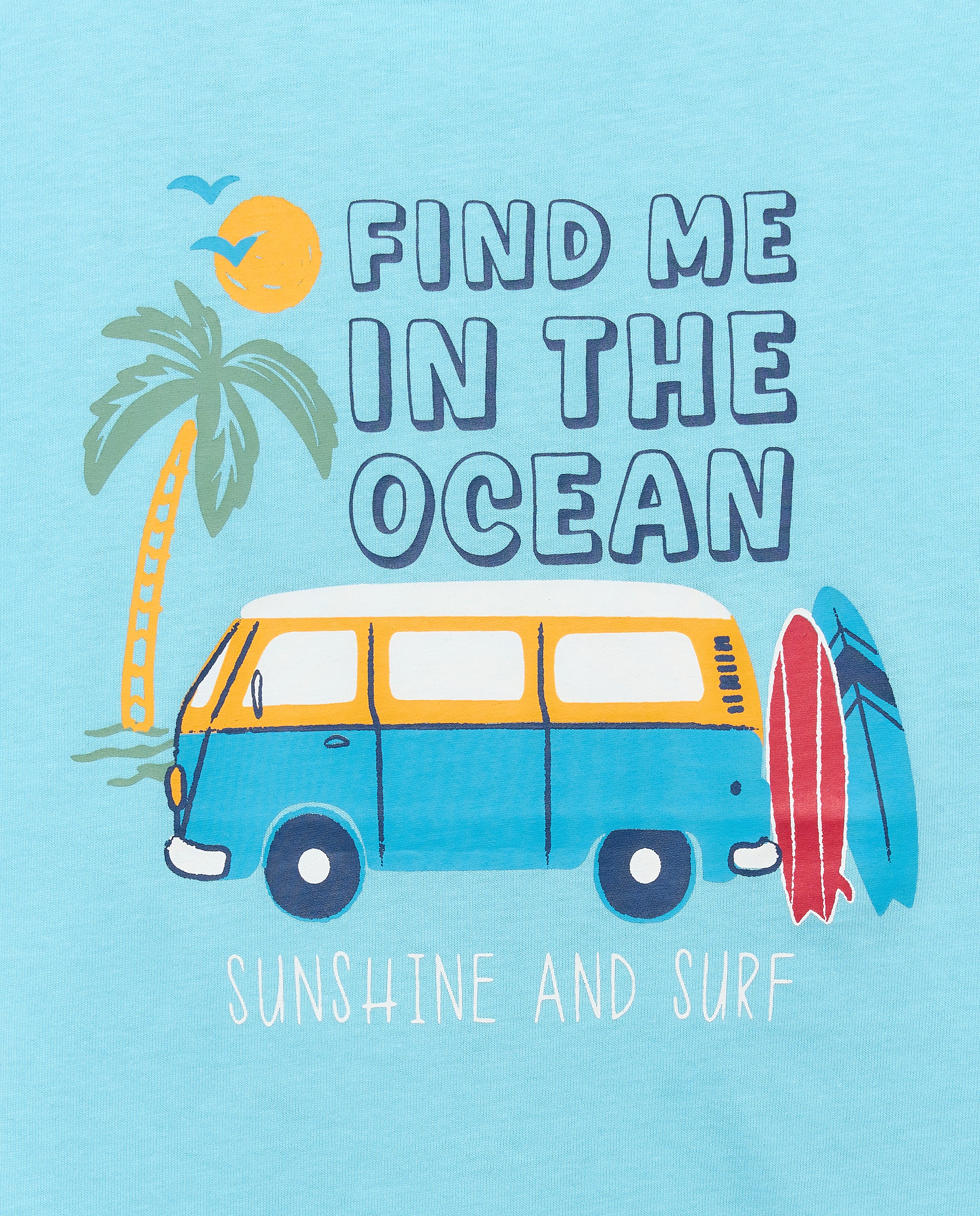 T-shirt de Algodão Joy Surf Kids El Corte Inglés Azul-marinho-5