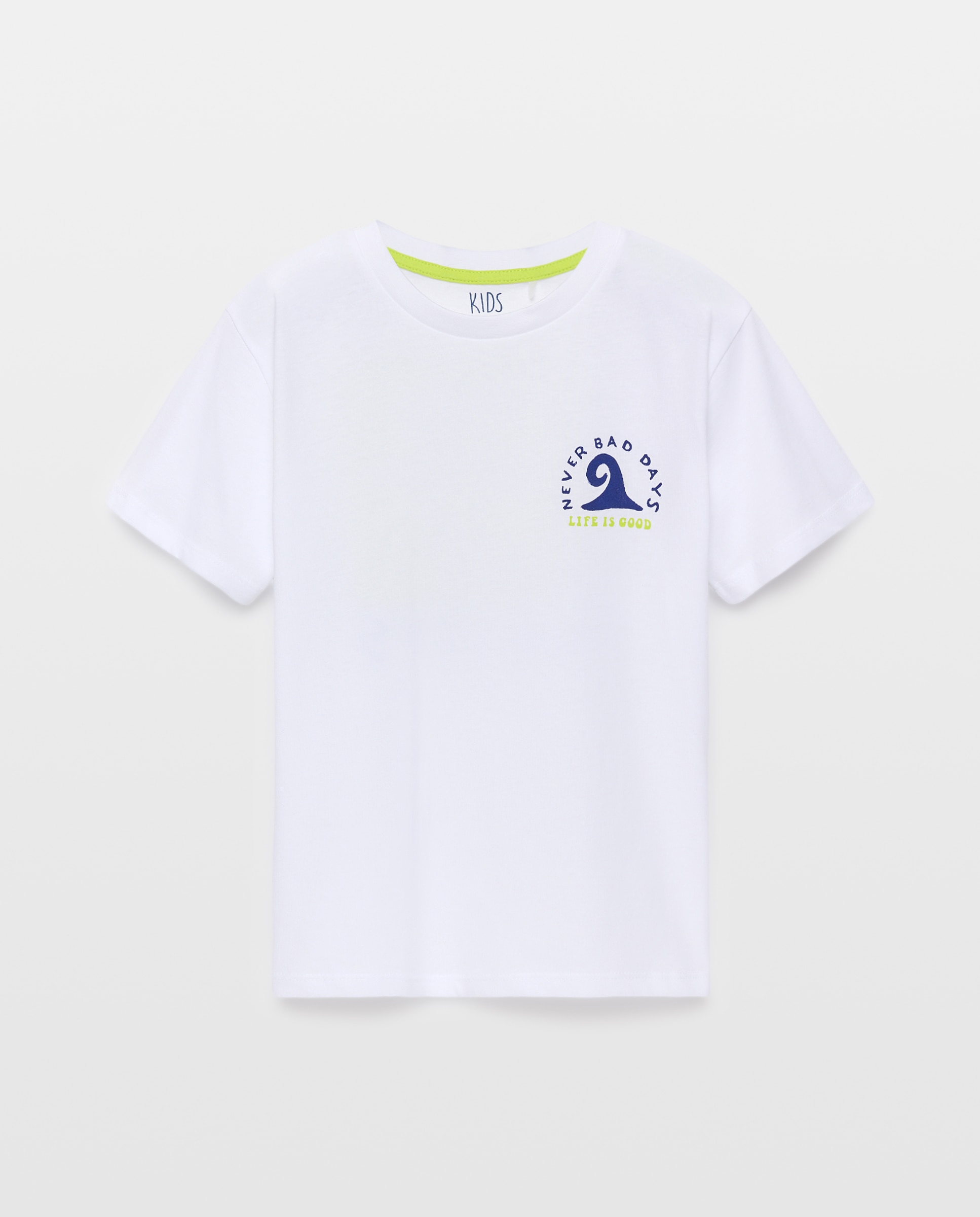 T-shirt de Algodão Joy Sport Branco-4