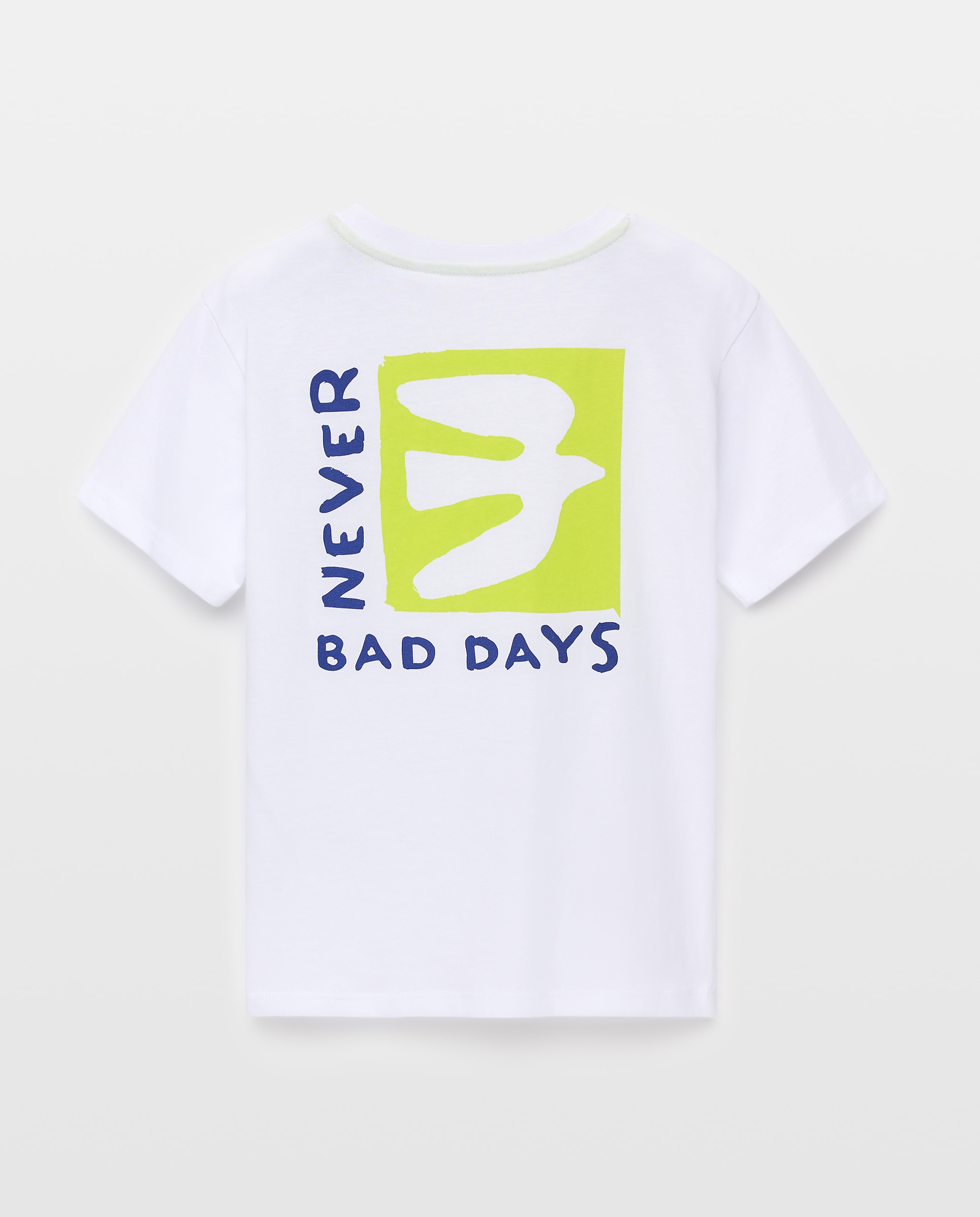 T-shirt de Algodão Joy Sport Branco-5
