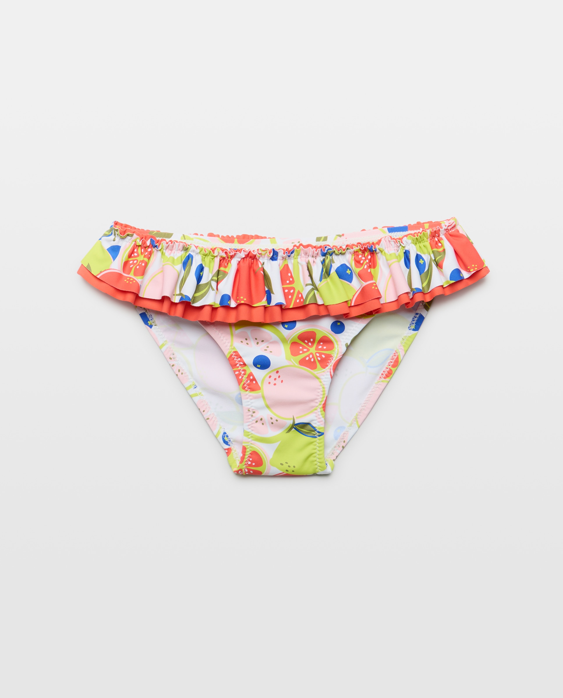 Imagem 0 de Cueca de Banho Assimétrica às Cores com Frutas