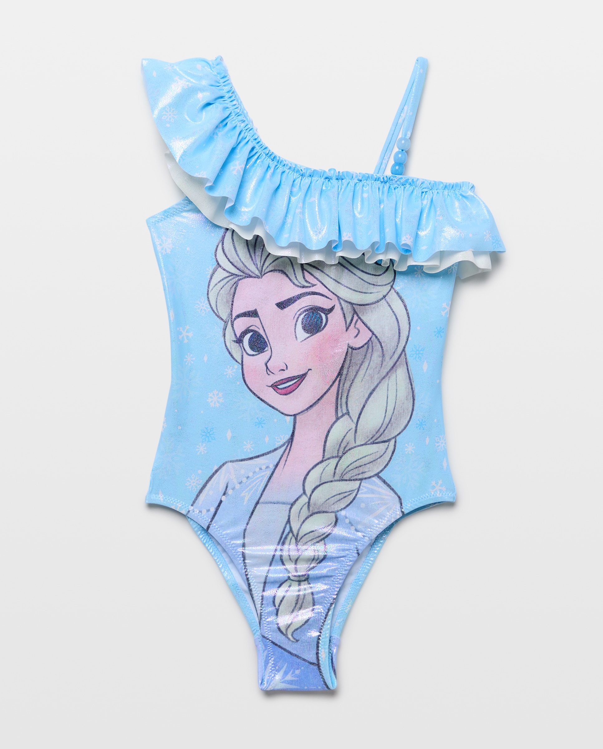 Fato de Banho Frozen Elsa Azul-5