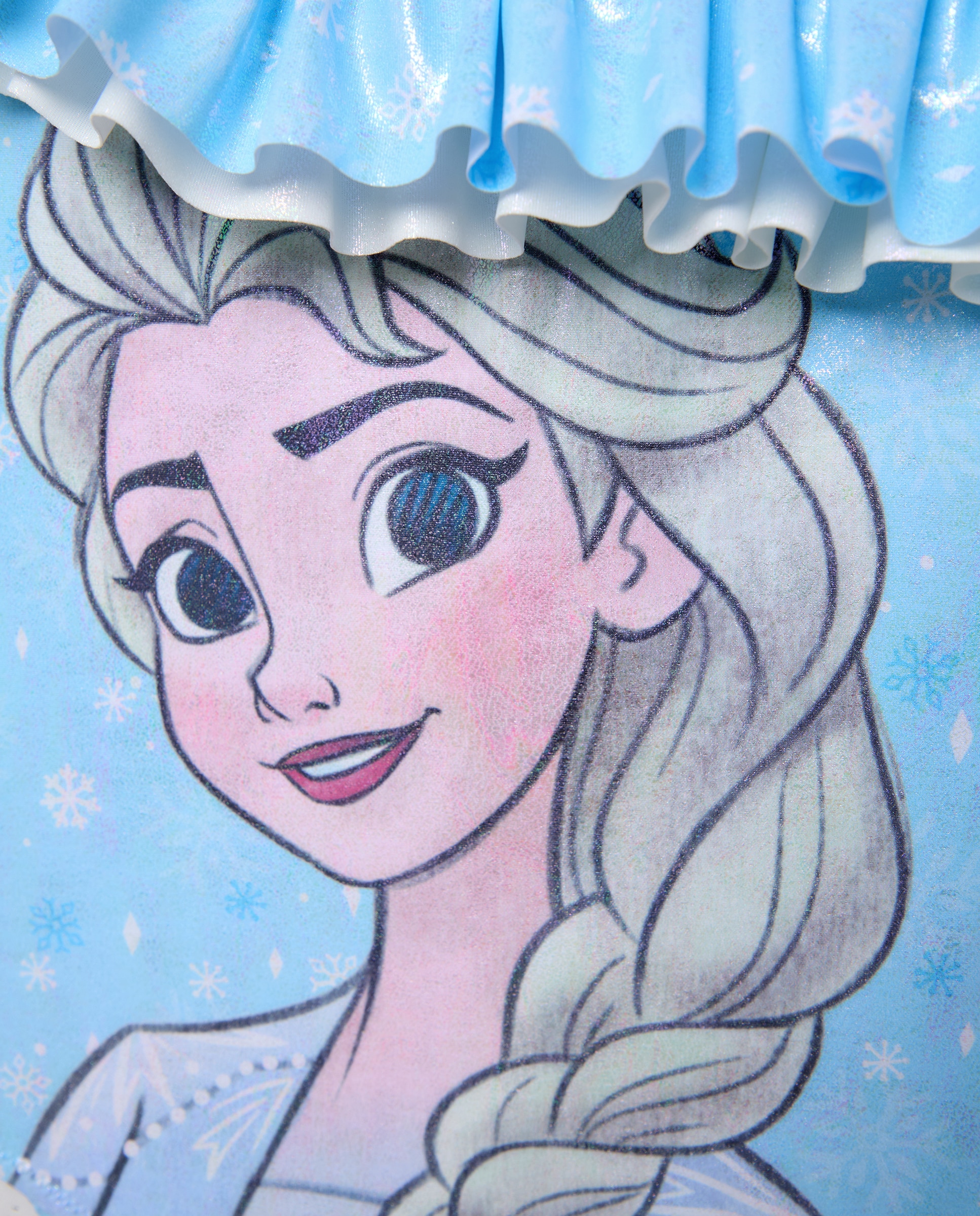 Fato de Banho Frozen Elsa Azul-6