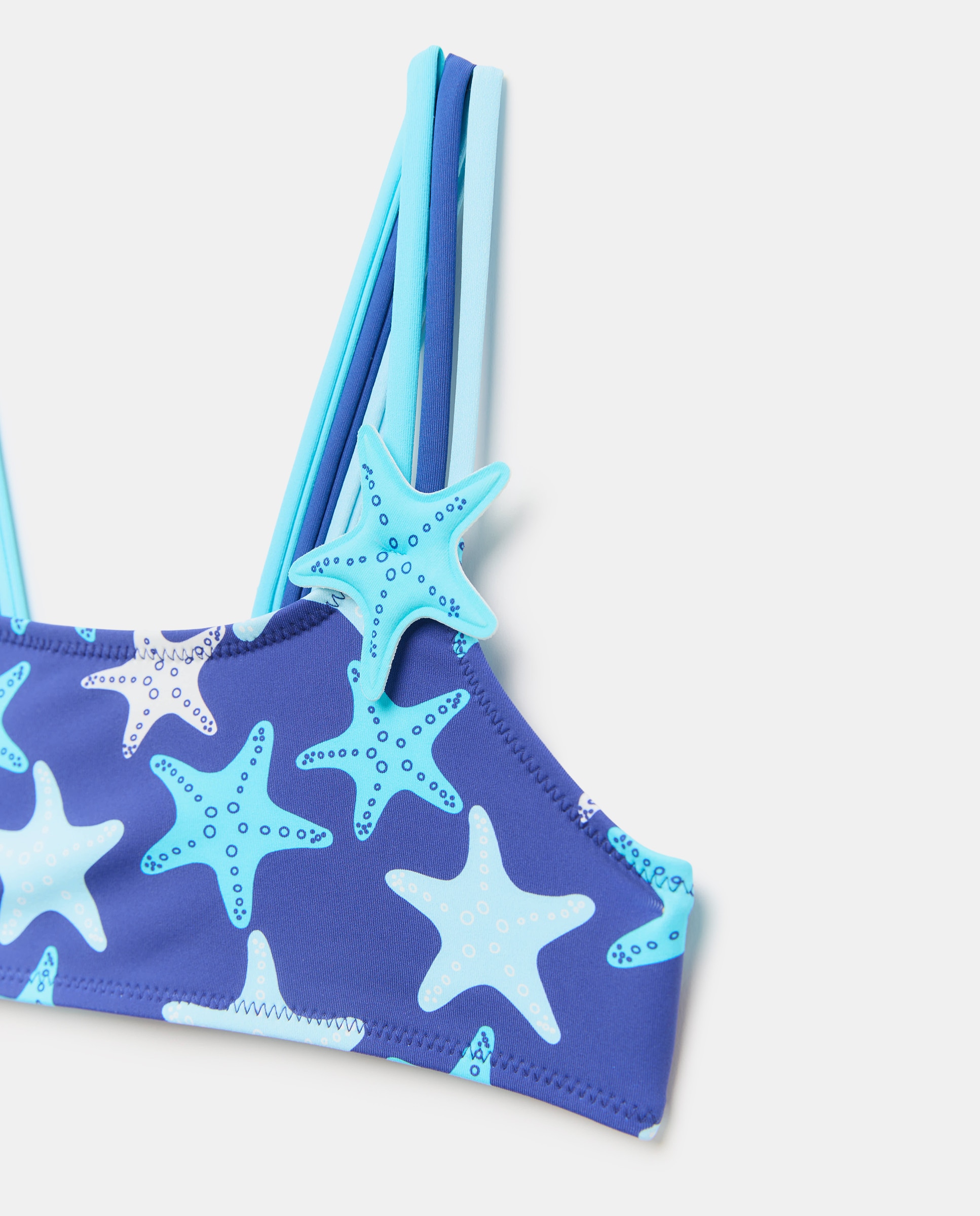 Biquíni com Estrelas-do-Mar Kids El Corte Inglés Azul-5