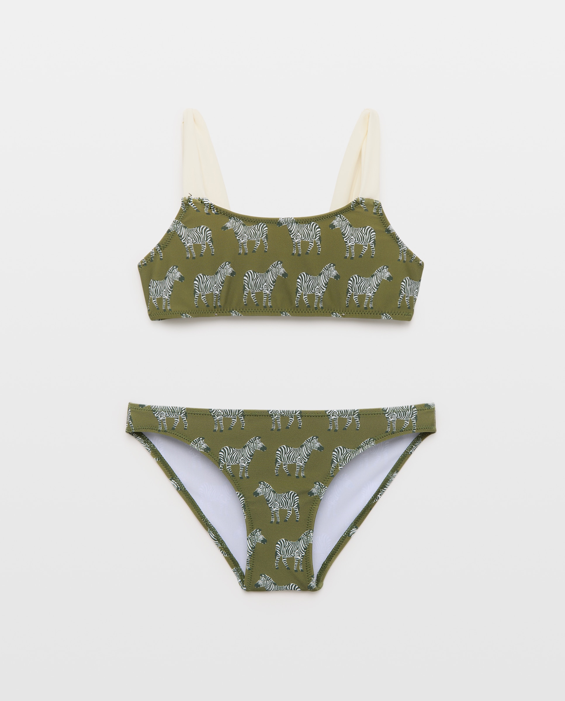 Bikini estampado de niña - Kids El Corte Inglés - Verde Verde-4