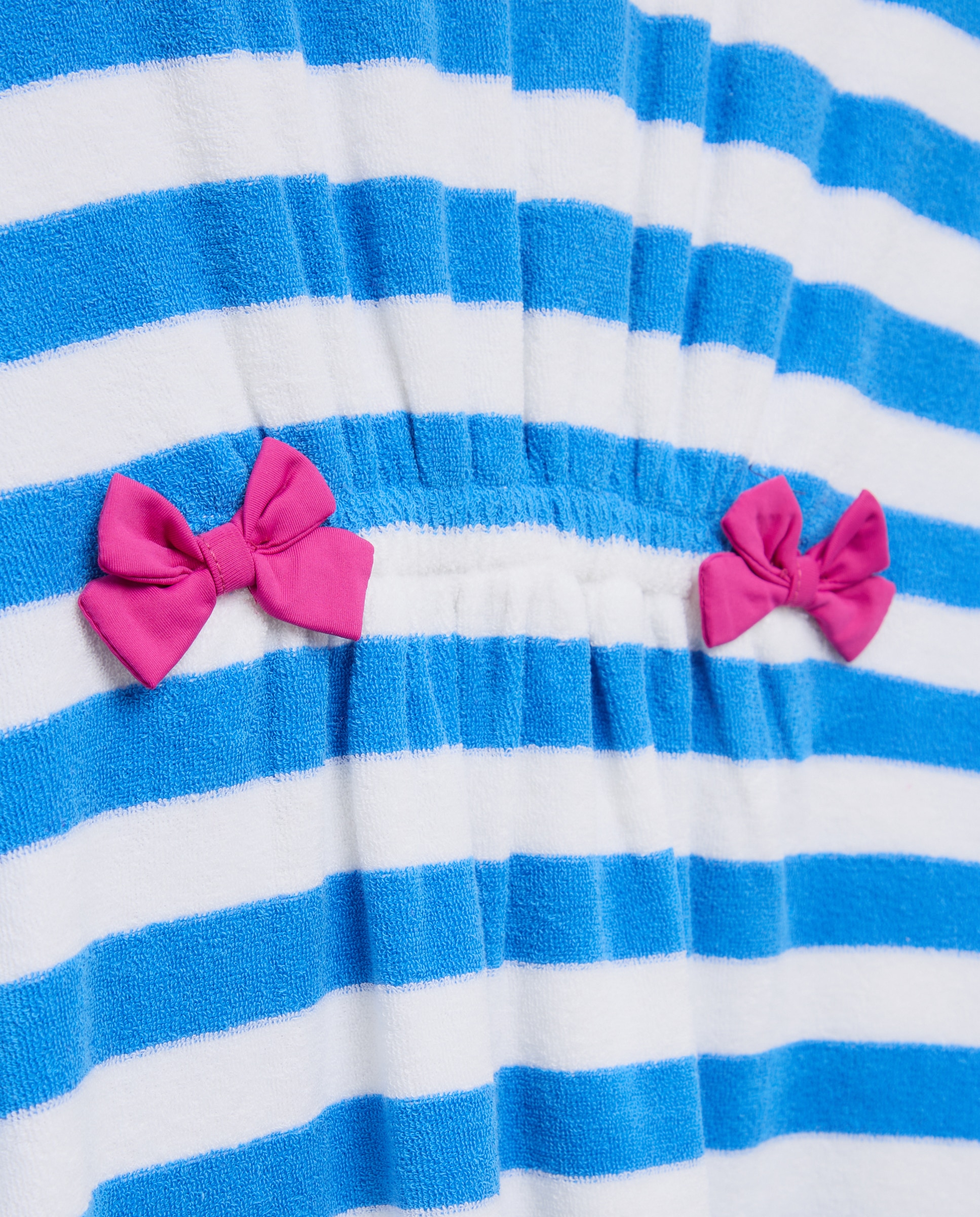 Vestido de Banho de Tecido Turco Estampado Kids El Corte Inglés Azul-5