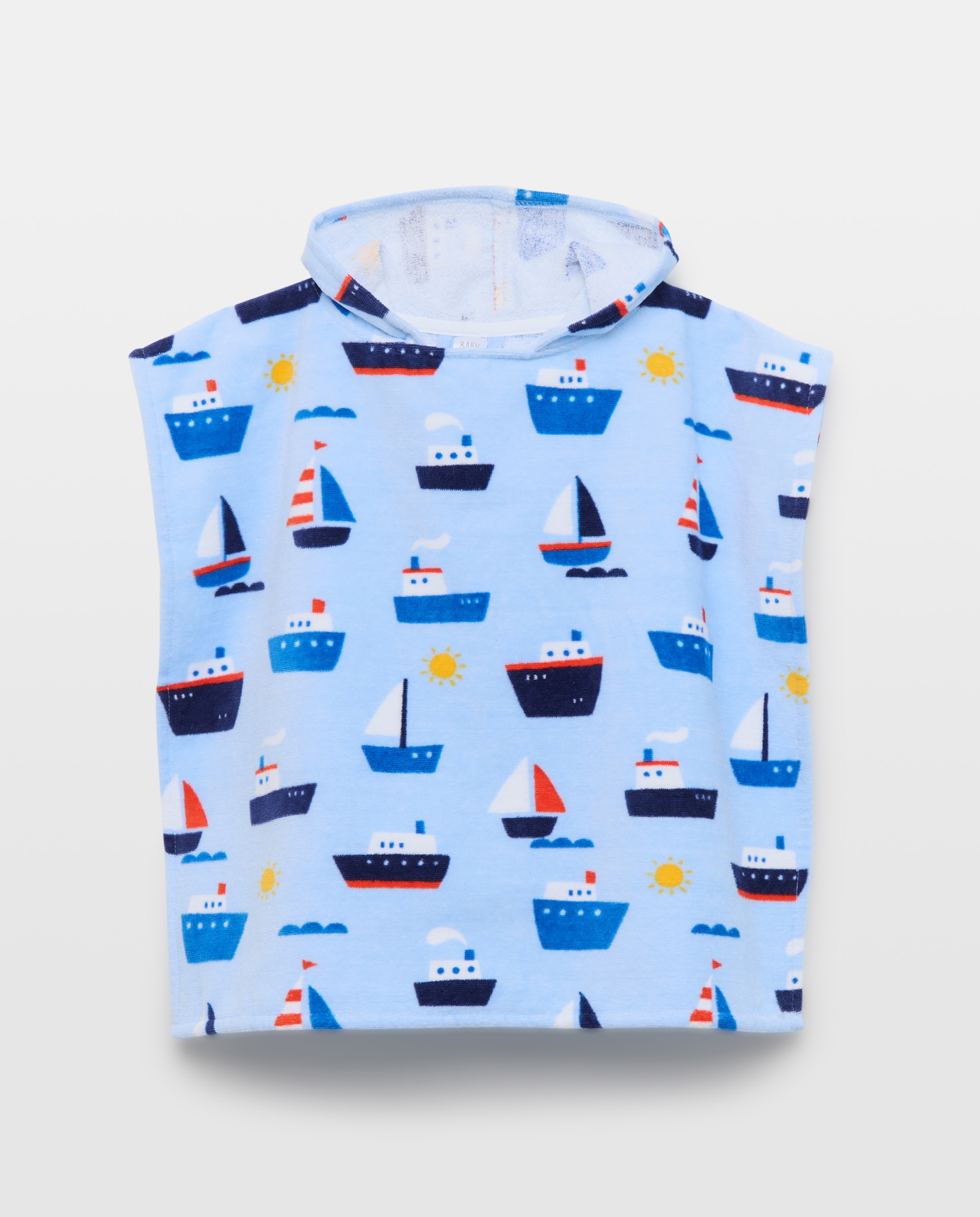 Capa de Banho Estampada de Bebé Baby El Corte Inglés Azul-1