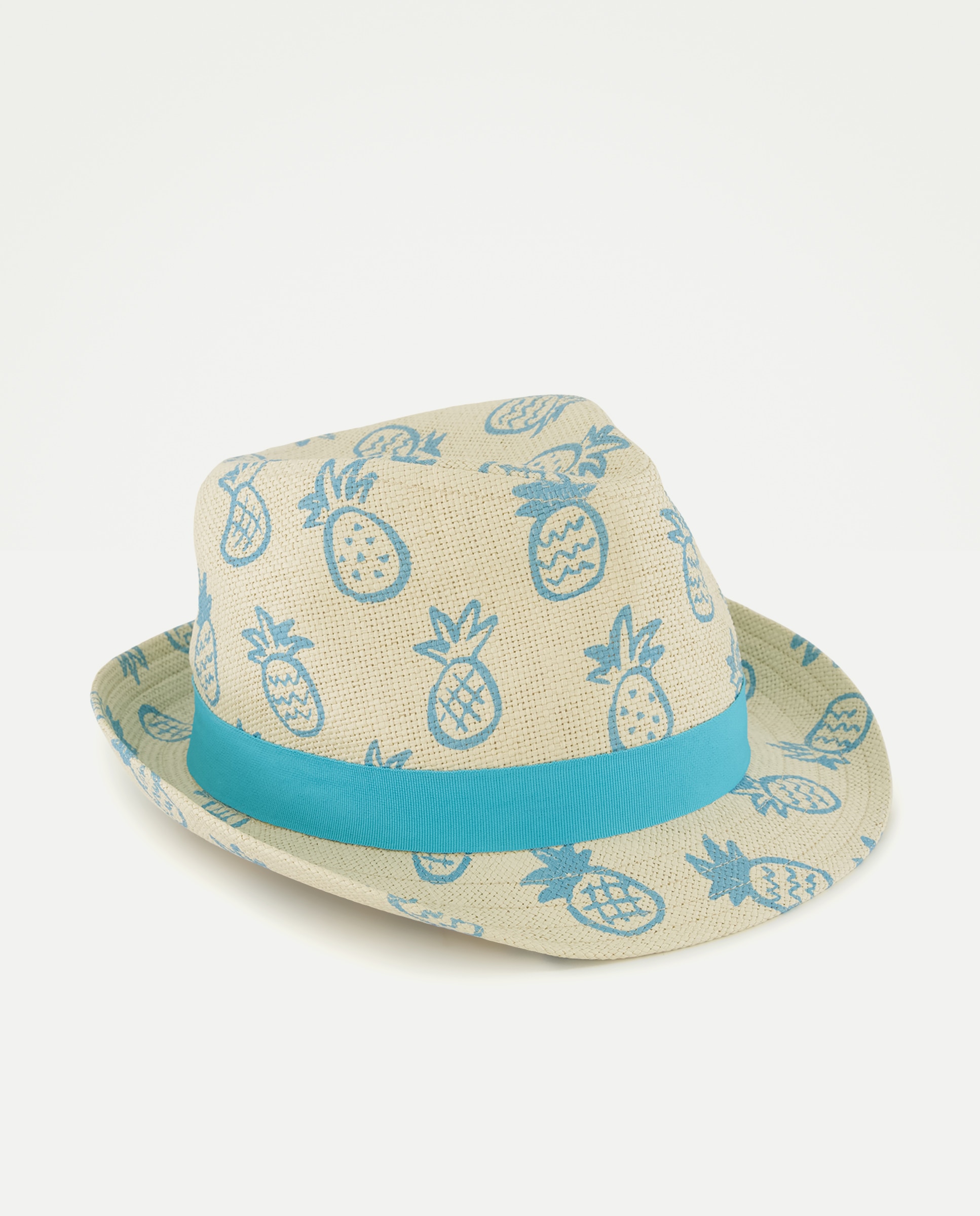 Imagem 0 de Chapéu Borsalino com Estampado de Ananases