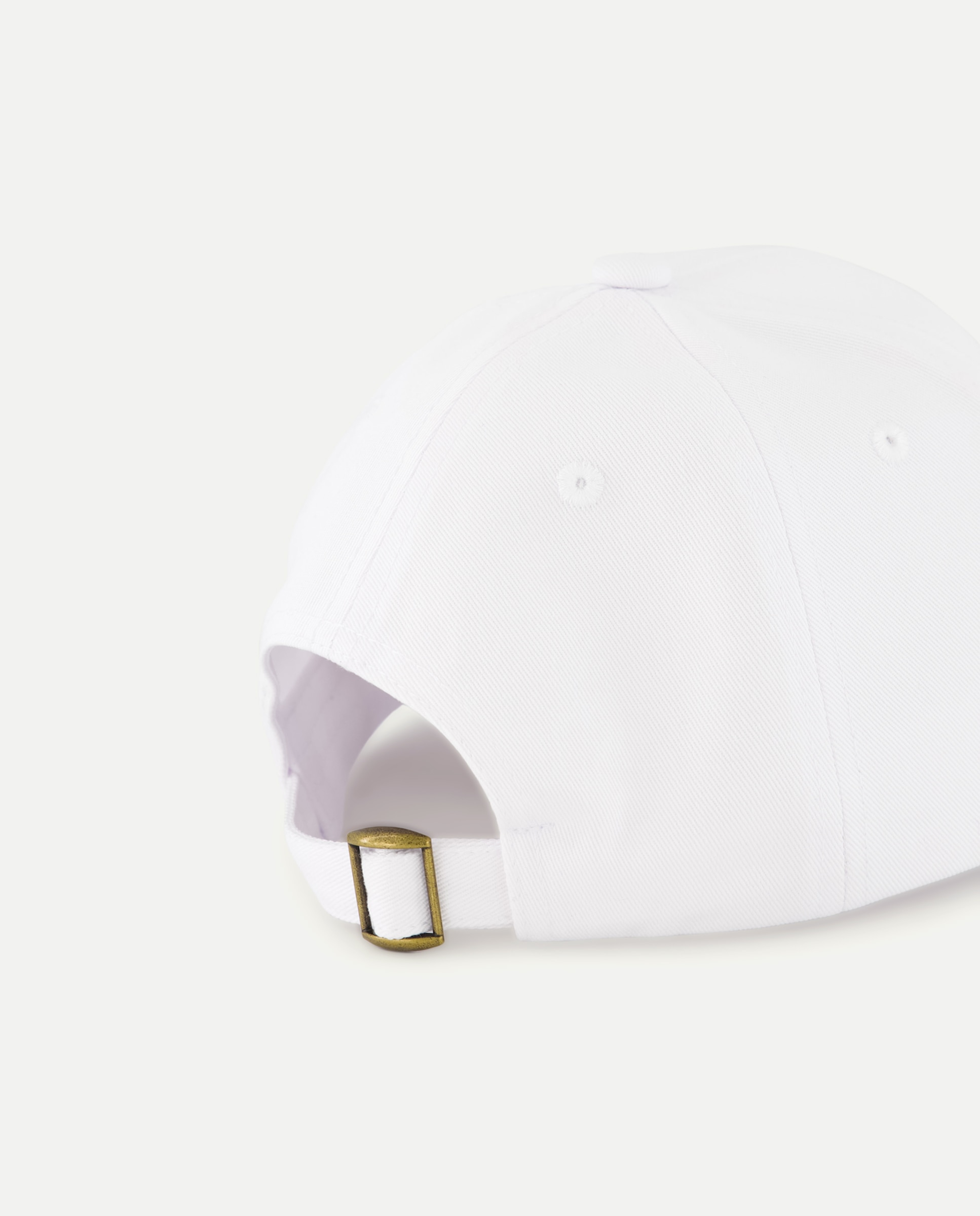 Boné Estampado Branco-2