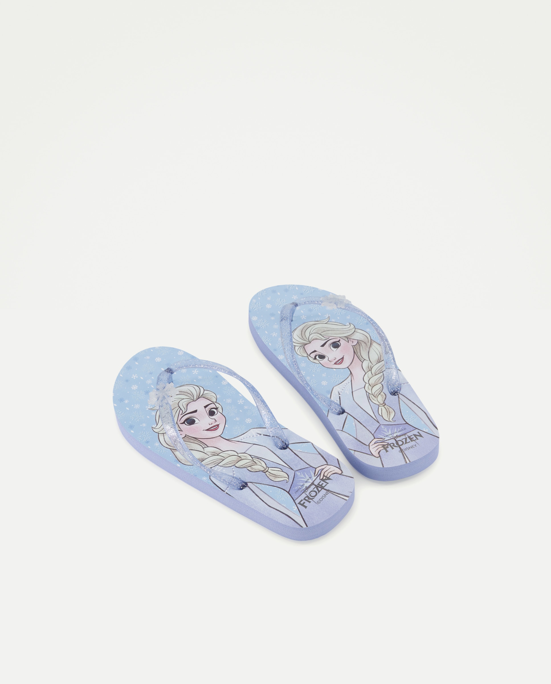 Chinelos Flip Flop com Desenhos Azul-3