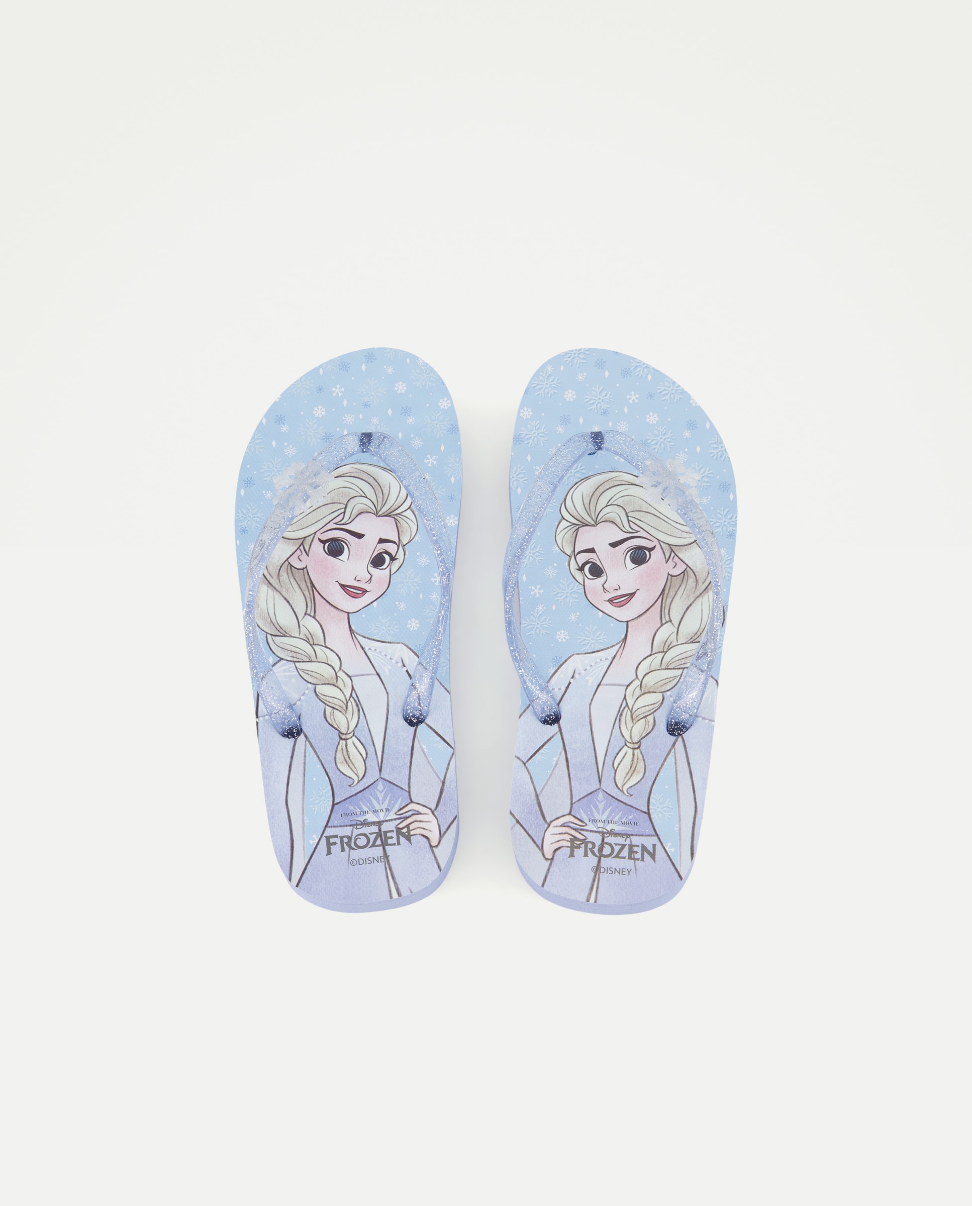 Chinelos Flip Flop com Desenhos Azul-4