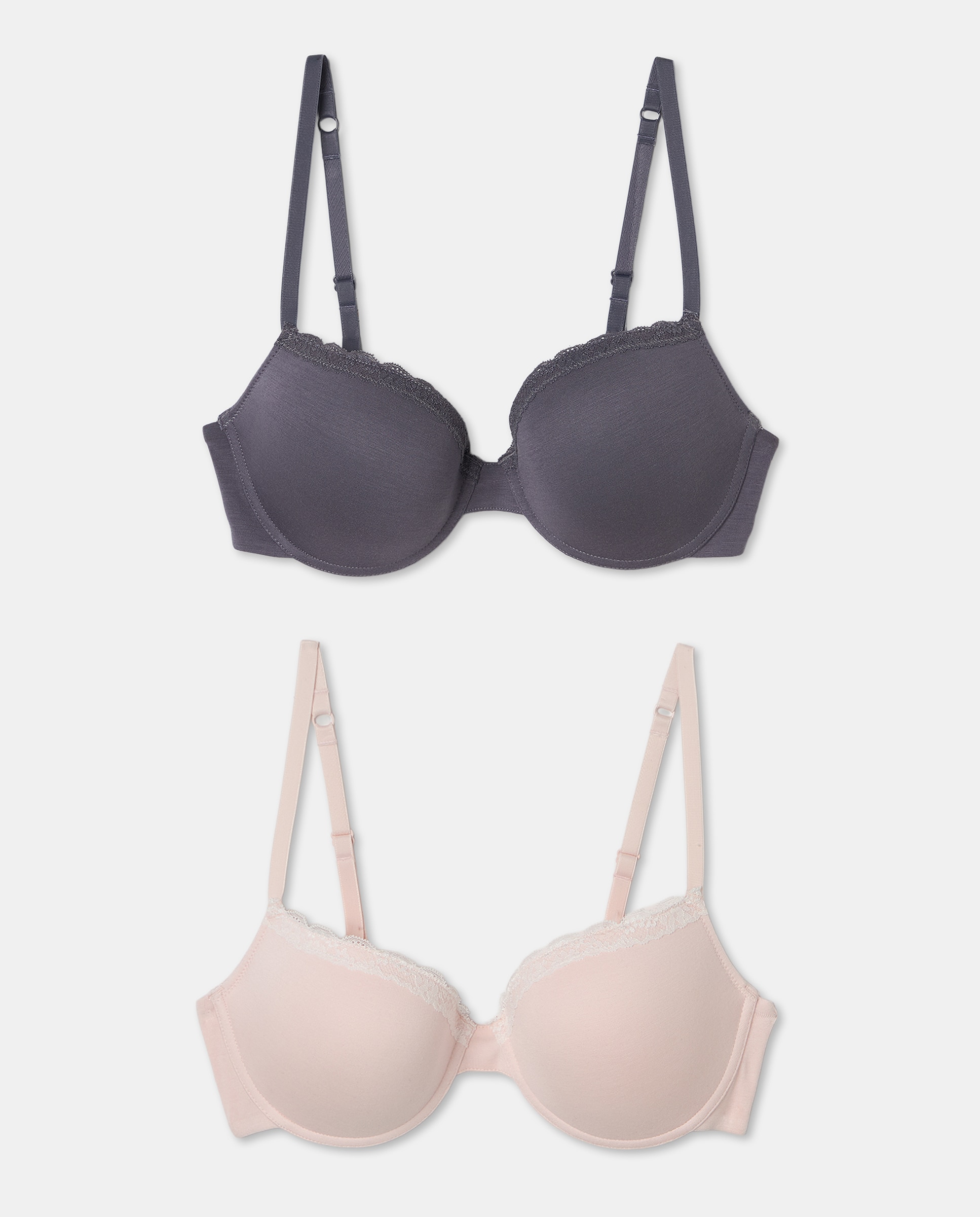 Imagen 0 de Pack 2 sujetadores modal copa c