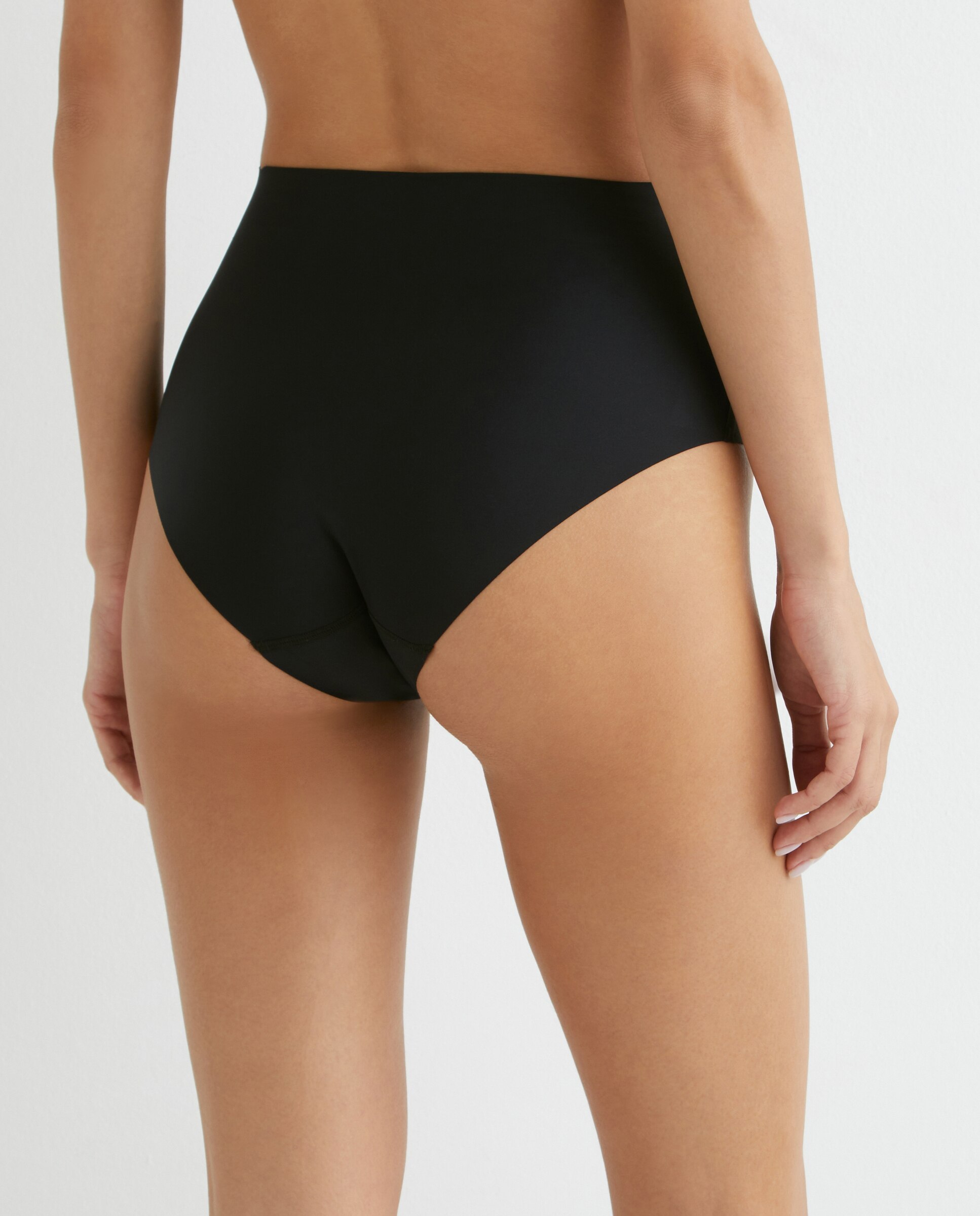 Pack 2 bragas altas laser cut Negro-2