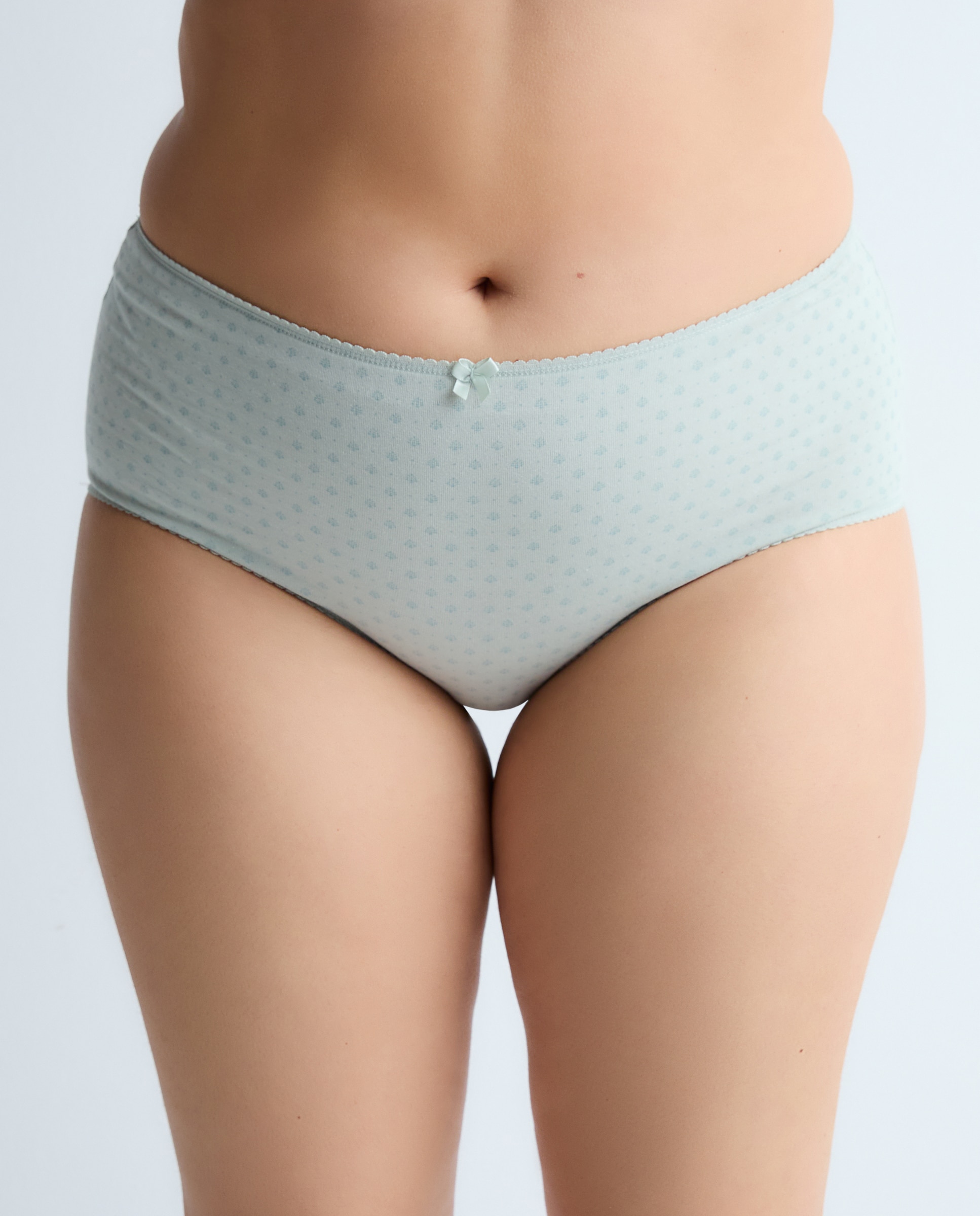 Imagen 0 de Pack 5 bragas altas estampadas algodón