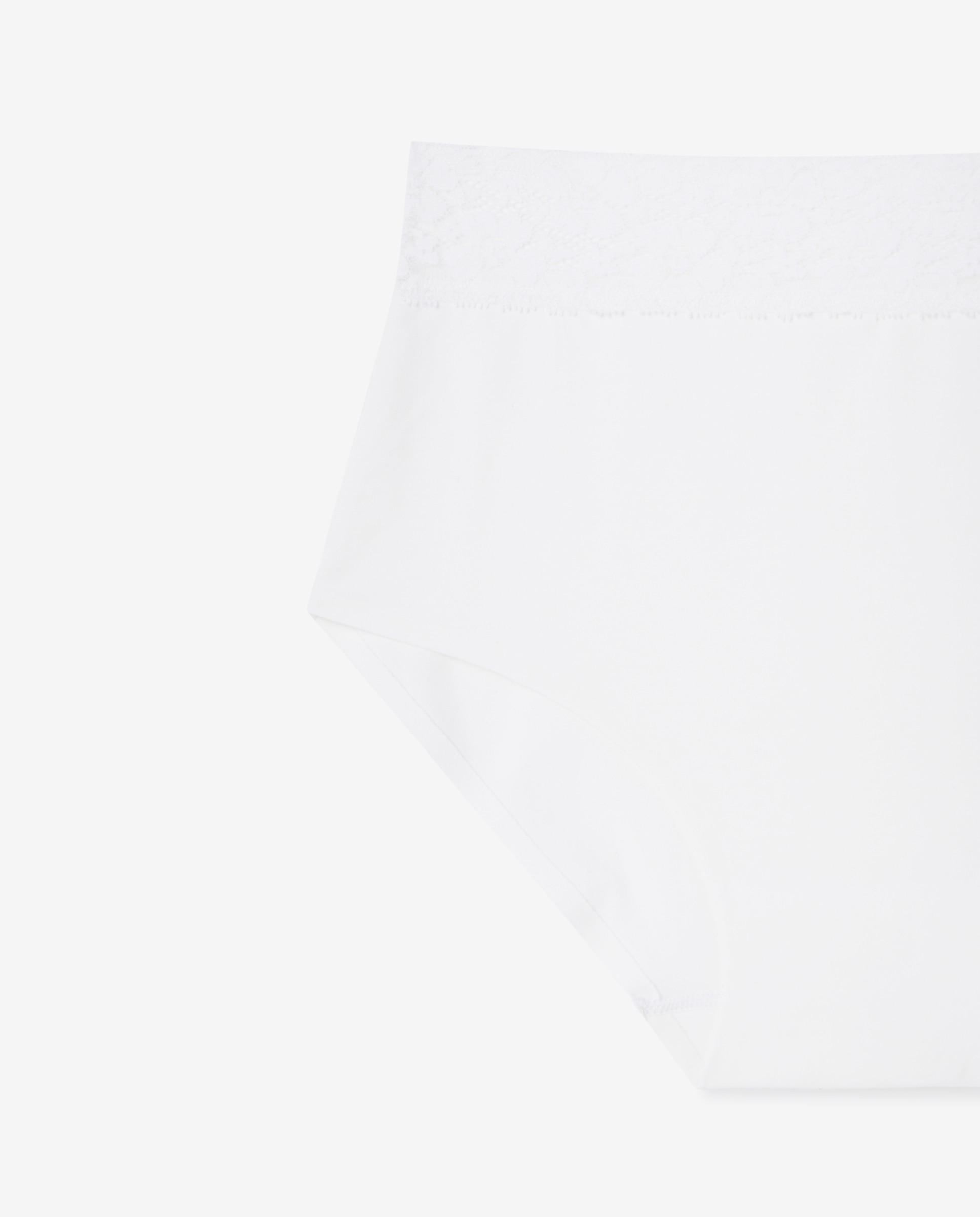 Braga laser cut algodón Blanco-4