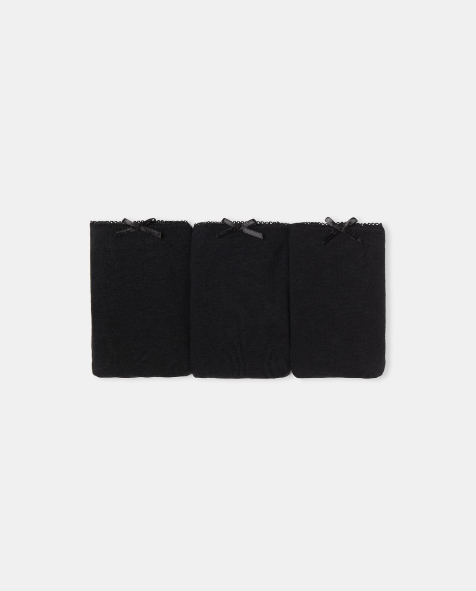 Pack 3 braga algodón Negro-3