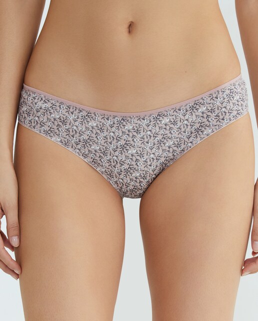 Imagen 0 de Pack 5 braga bikini algodón estampadas