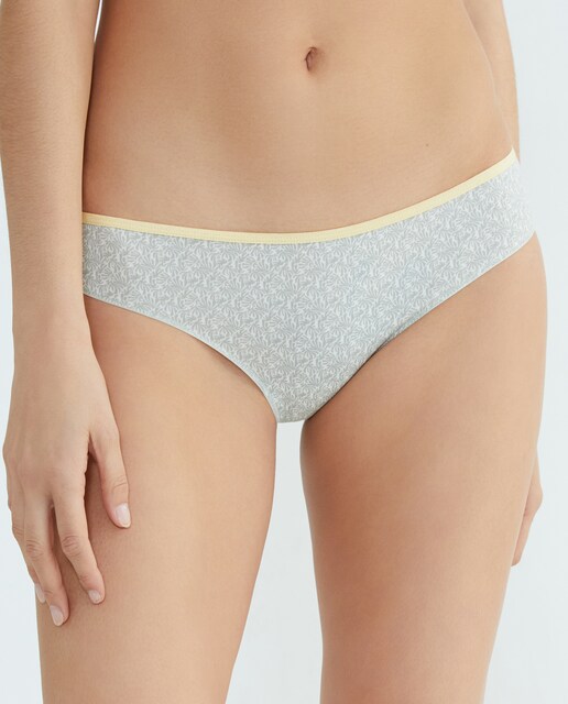 Imagen 0 de Pack 5 braga bikini algodón estampadas