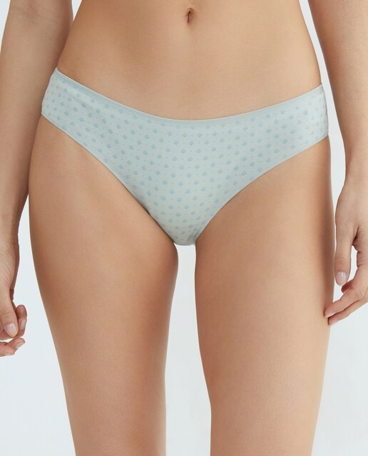 Imagen 0 de Pack 5 braga bikini algodón estampadas