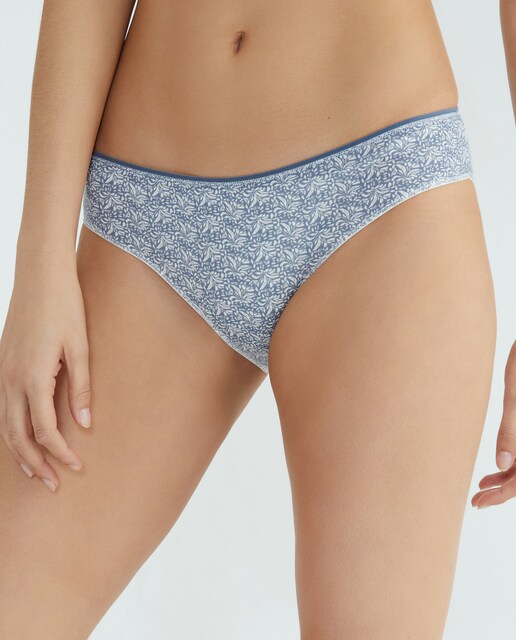 Imagen 0 de Pack 5 braga bikini algodón estampadas