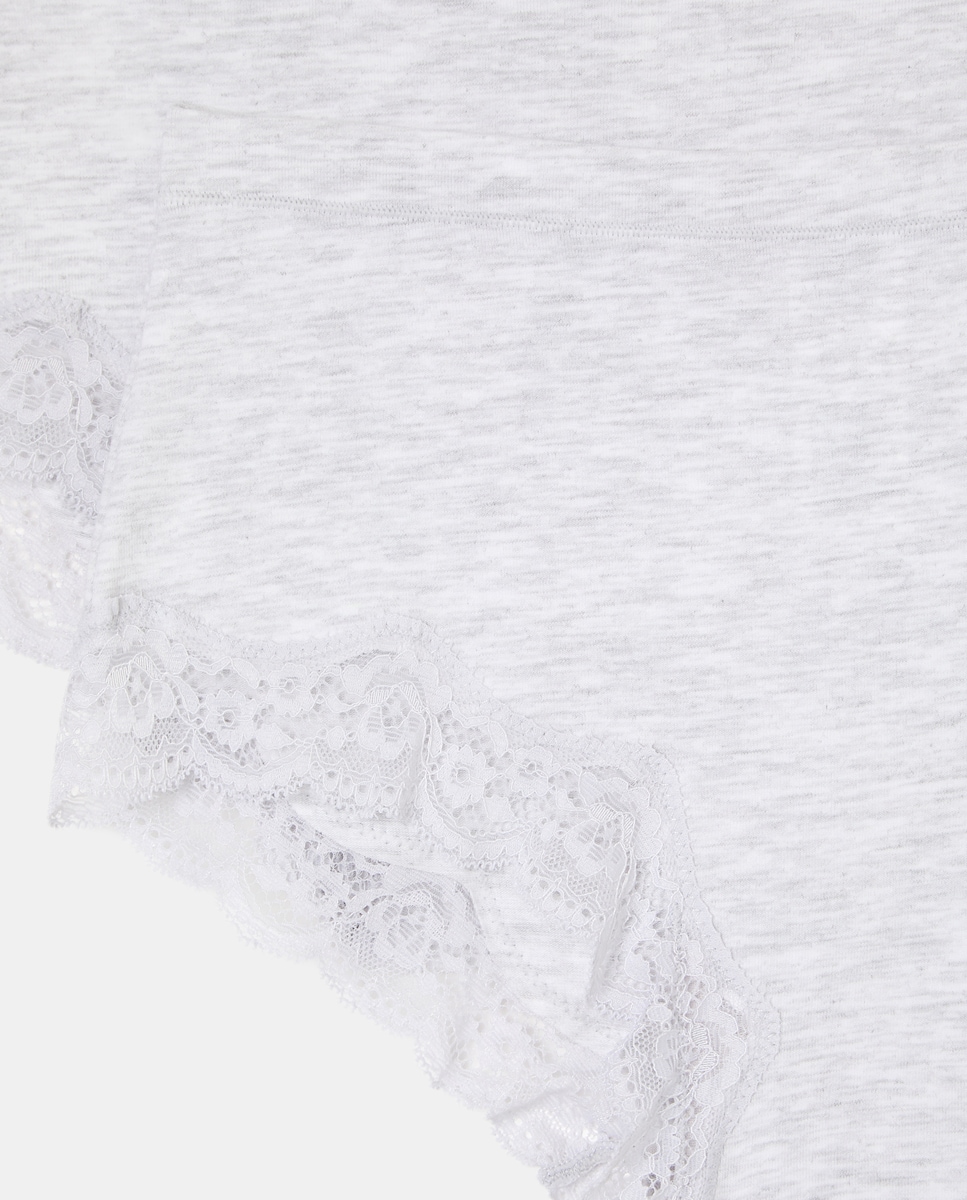 Pack 2 braga altas algodón Gris-4