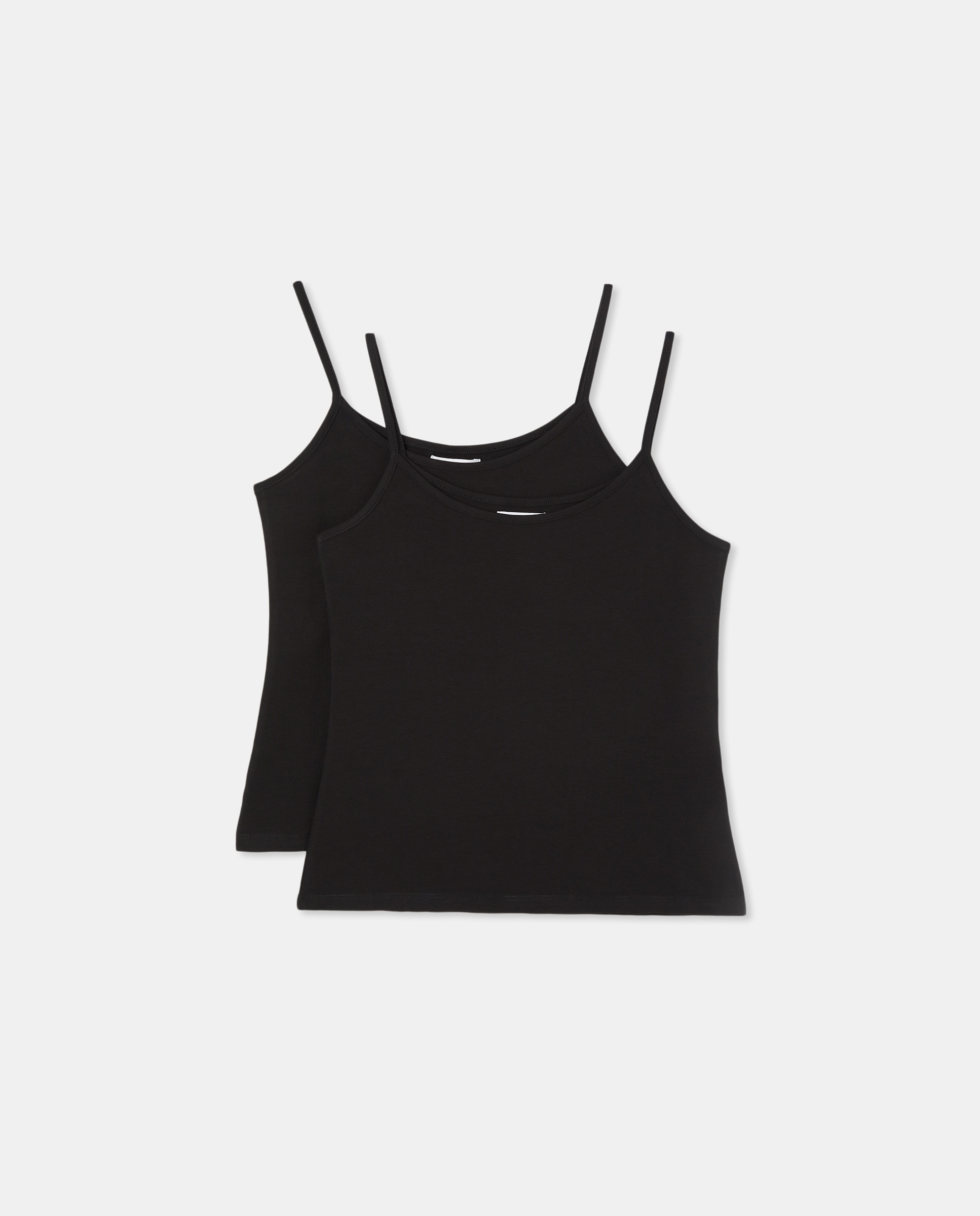 Pack 2 camisetas tirantes Negro-3