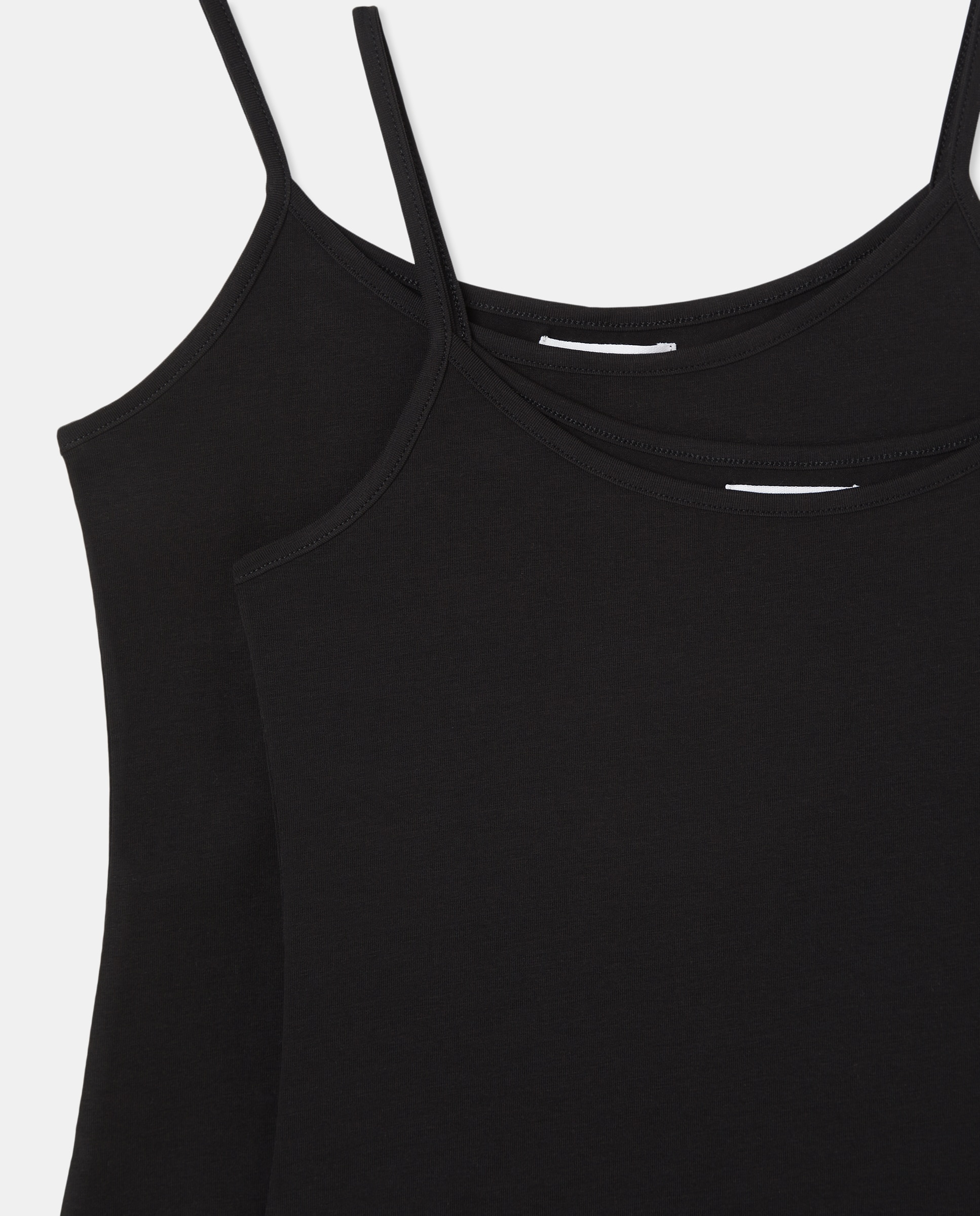 Pack 2 camisetas tirantes Negro-4