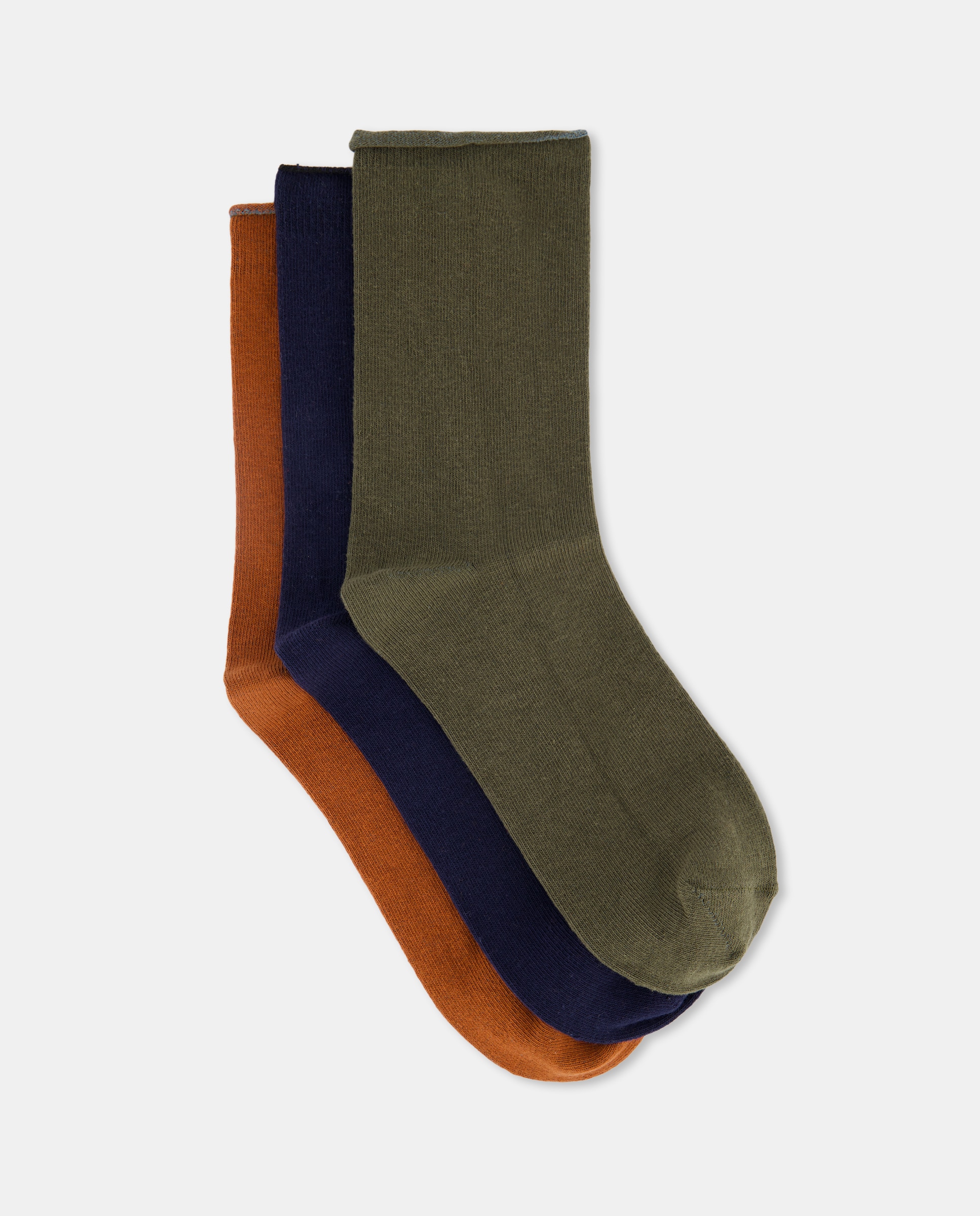 Pack 3 calcetines antipresion Multicolor-1