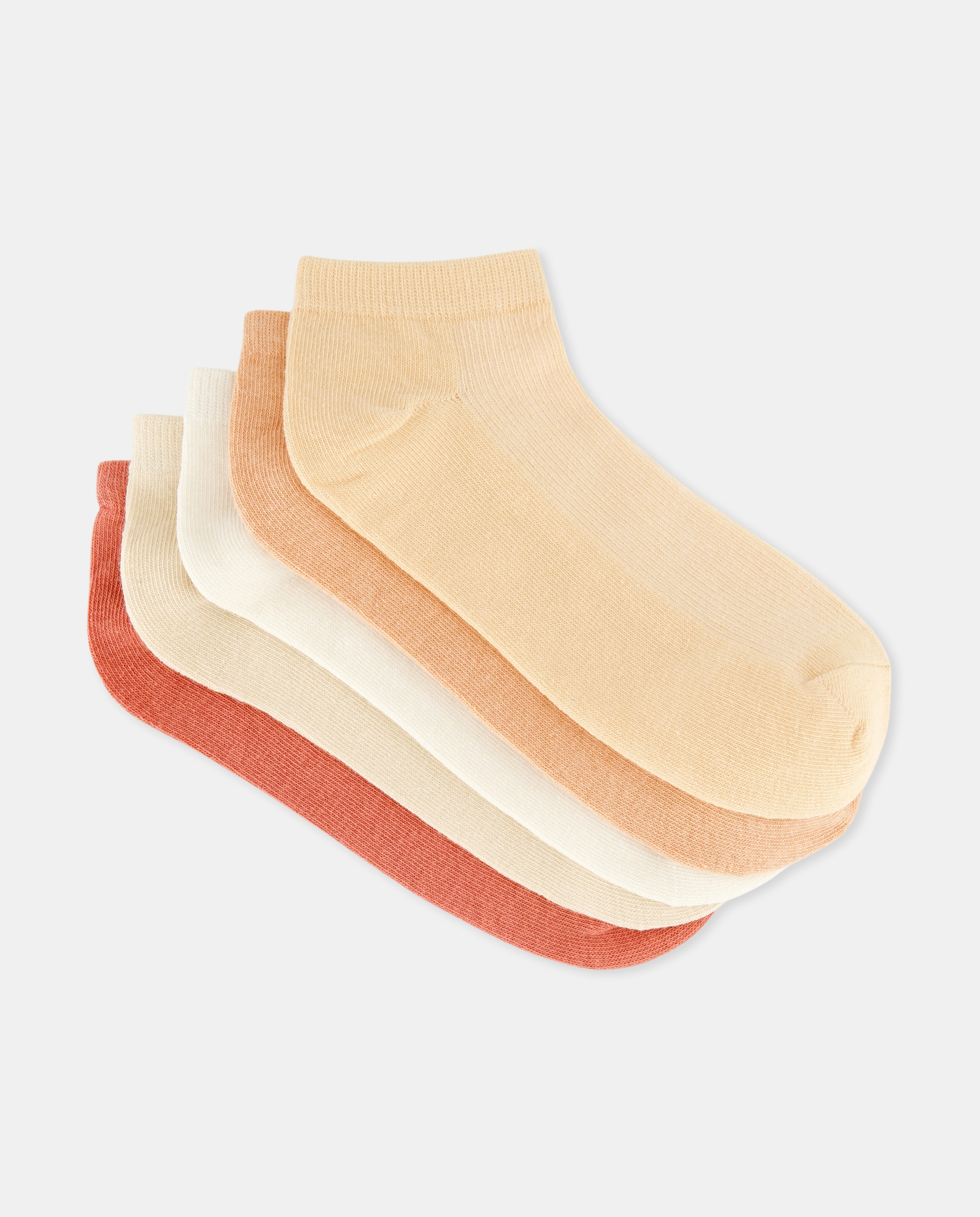 Imagen 0 de Pack 5 calcetines cortos canalé