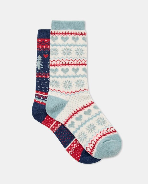 Imagen 0 de Pack 2 calcetines navidad estampados