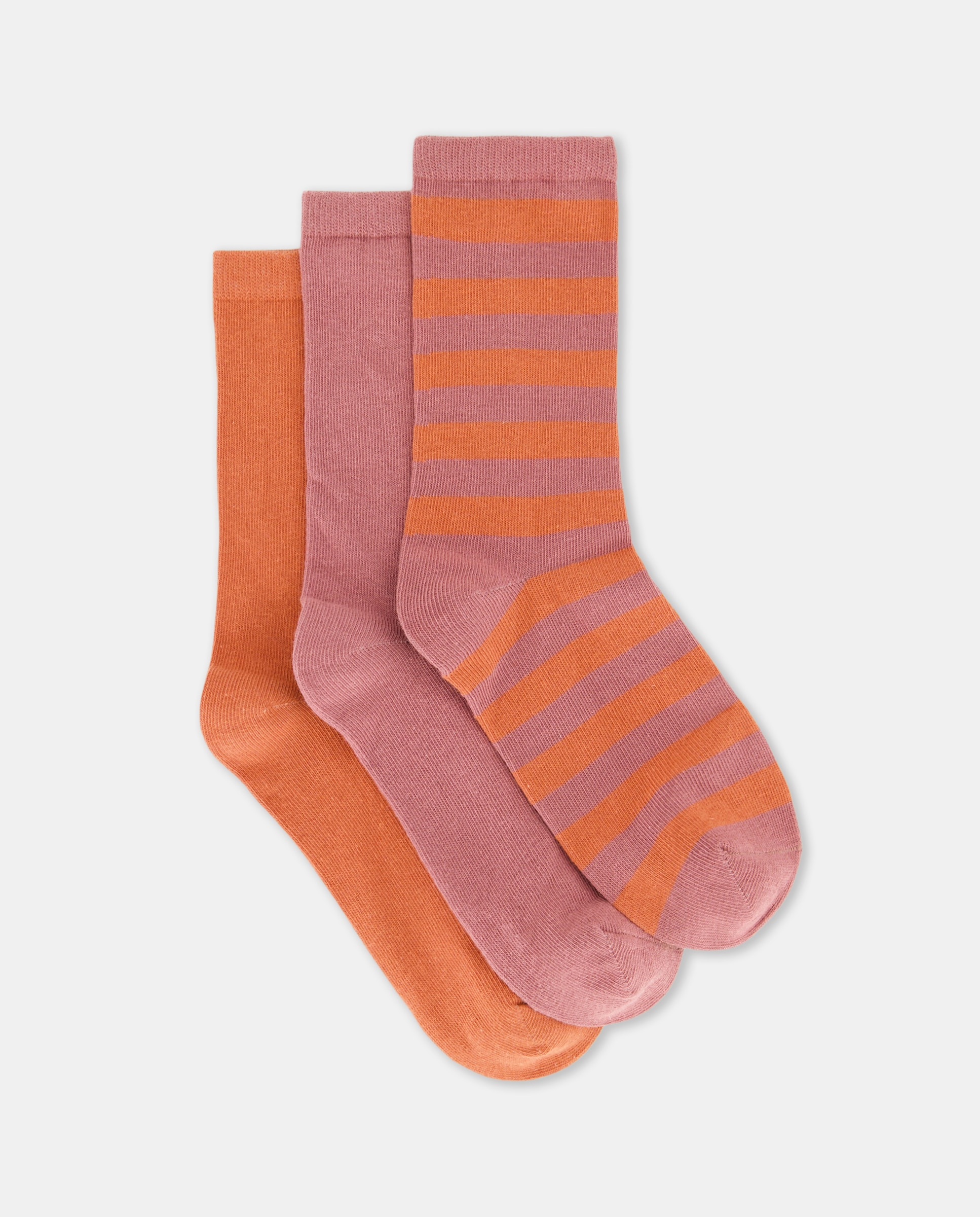 Imagen 0 de Pack 3 calcetines mujer rayas