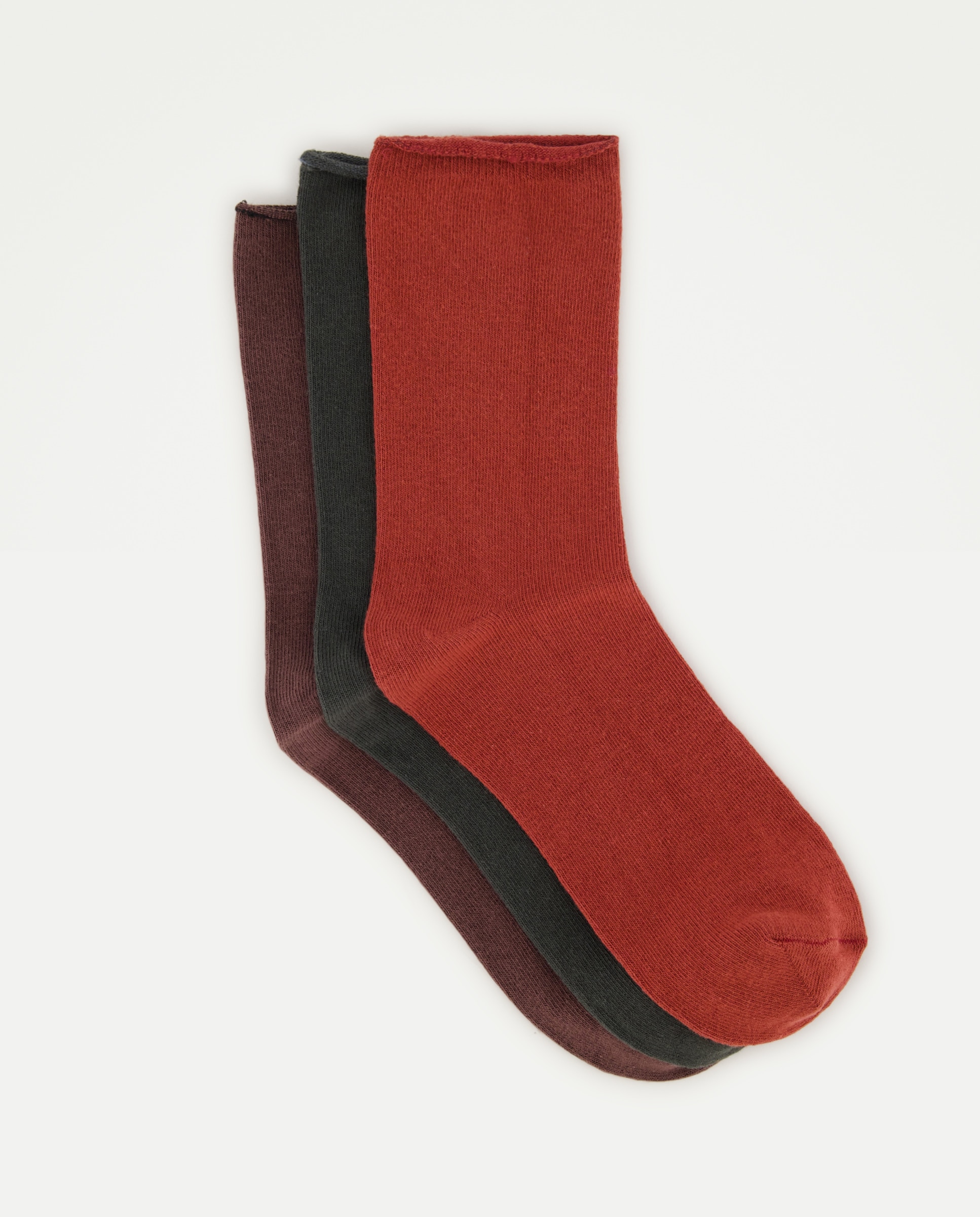 Imagen 0 de Pack 3 calcetines mujer algodón antipresión