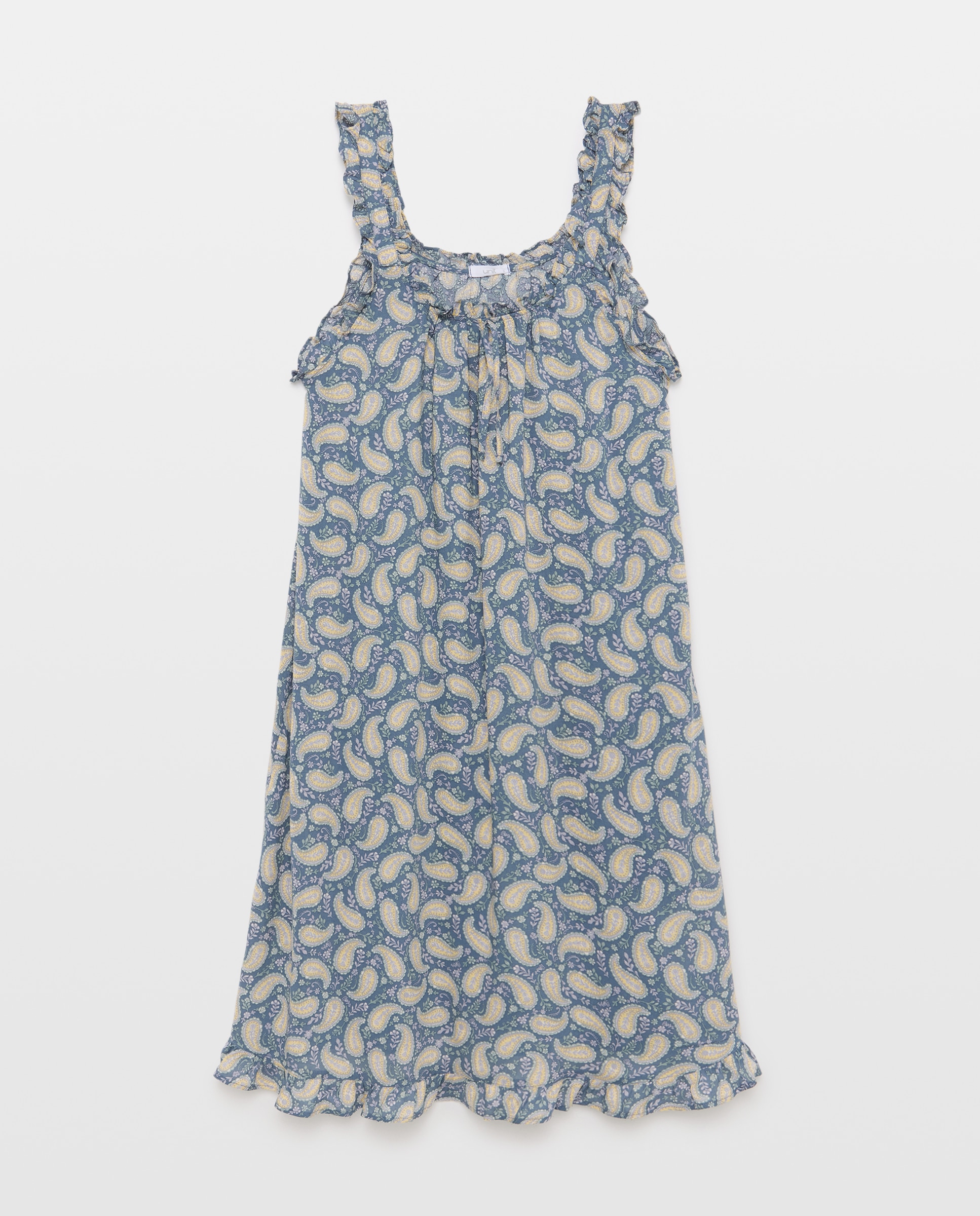 Camisón mujer estampado 430 Azul oscuro-3