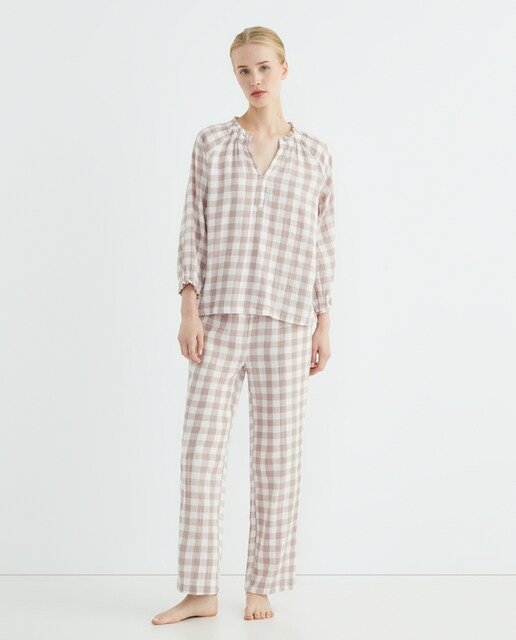 Imagen 0 de Pijama Mujer Algodón Doble Gasa