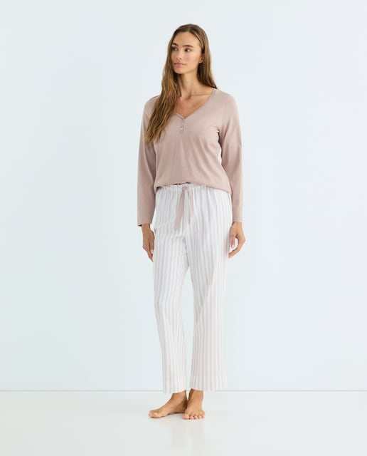 Imagen 0 de Pijama Mujer Algodón Estampado