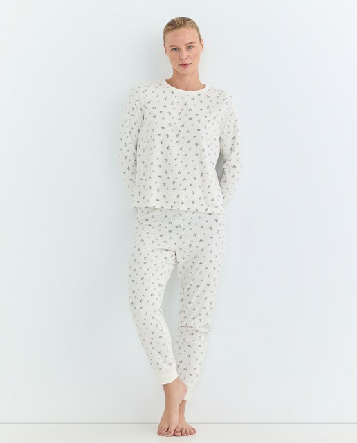Imagen 0 de Pijama Mujer Microvelour Estampado