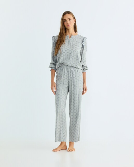 Imagen 0 de Pijama Mujer Dos Piezas Estampado