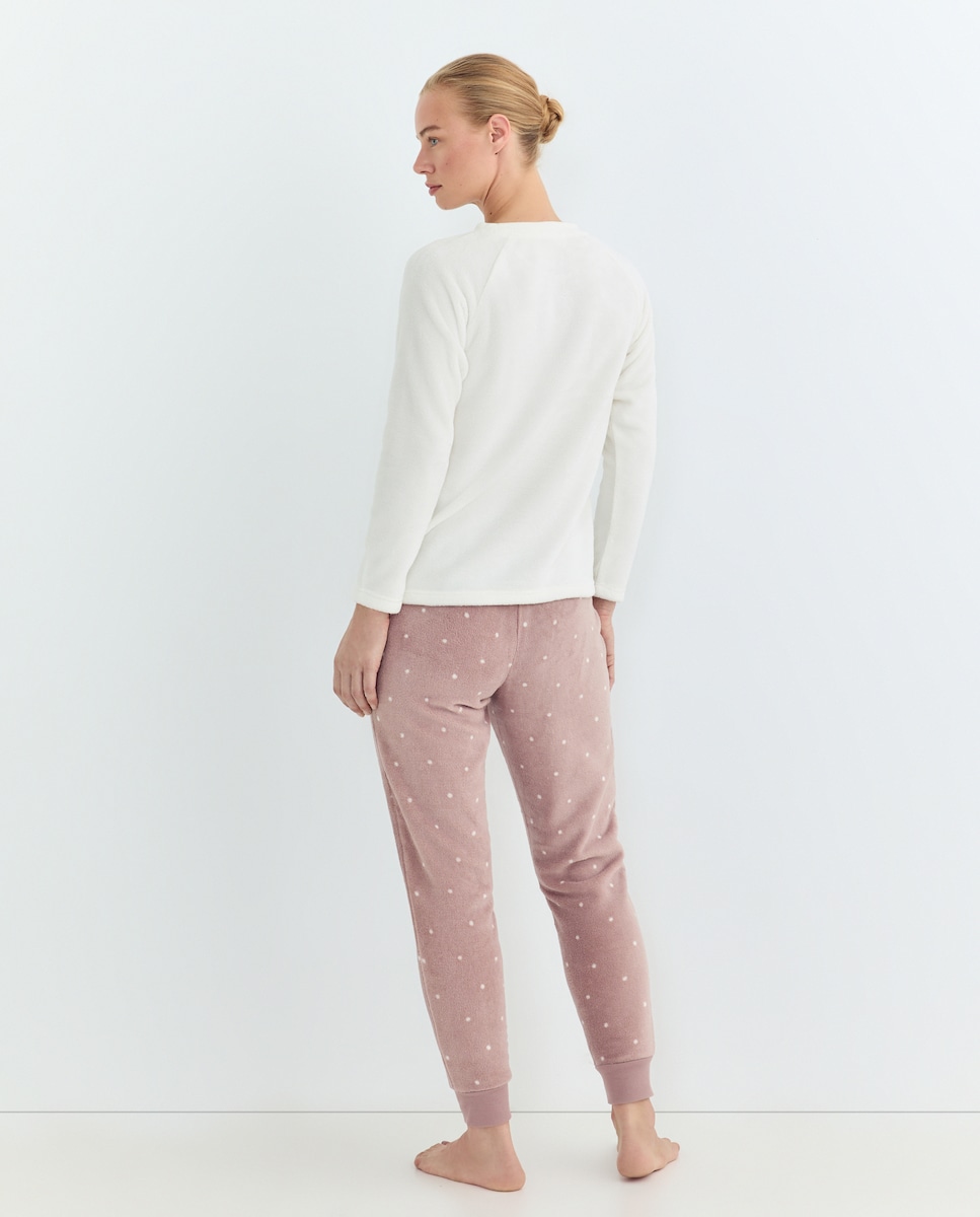 Pijama Mujer Polar 430 Azul oscuro-2