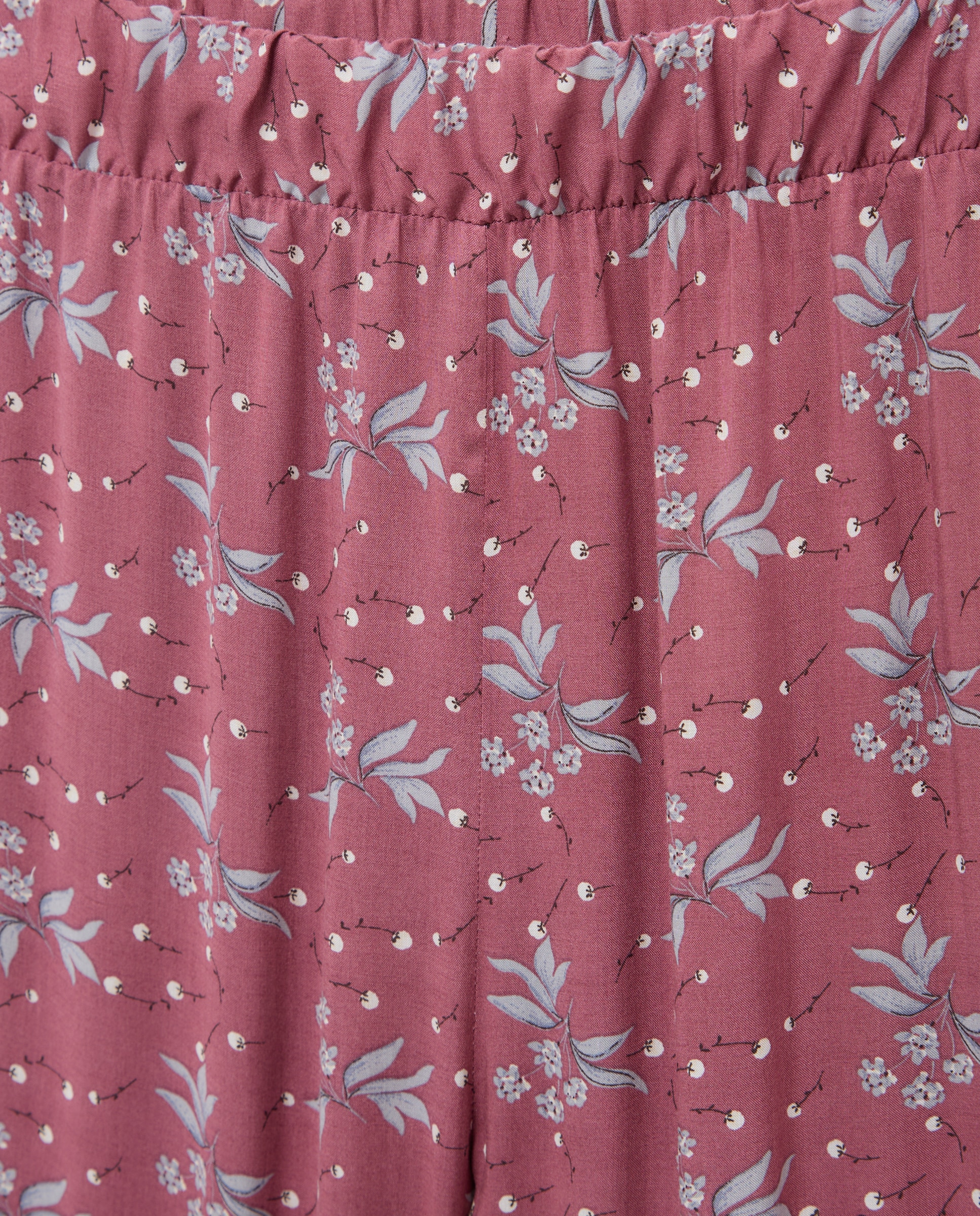 Pijama mujer dos piezas estampado Burdeos-4