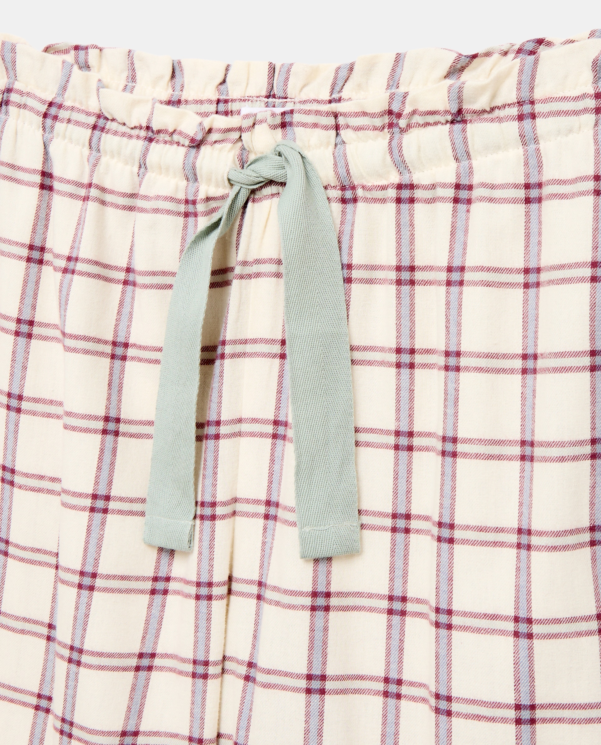 Pijama mujer algodón estampado 582 Verde agua-4