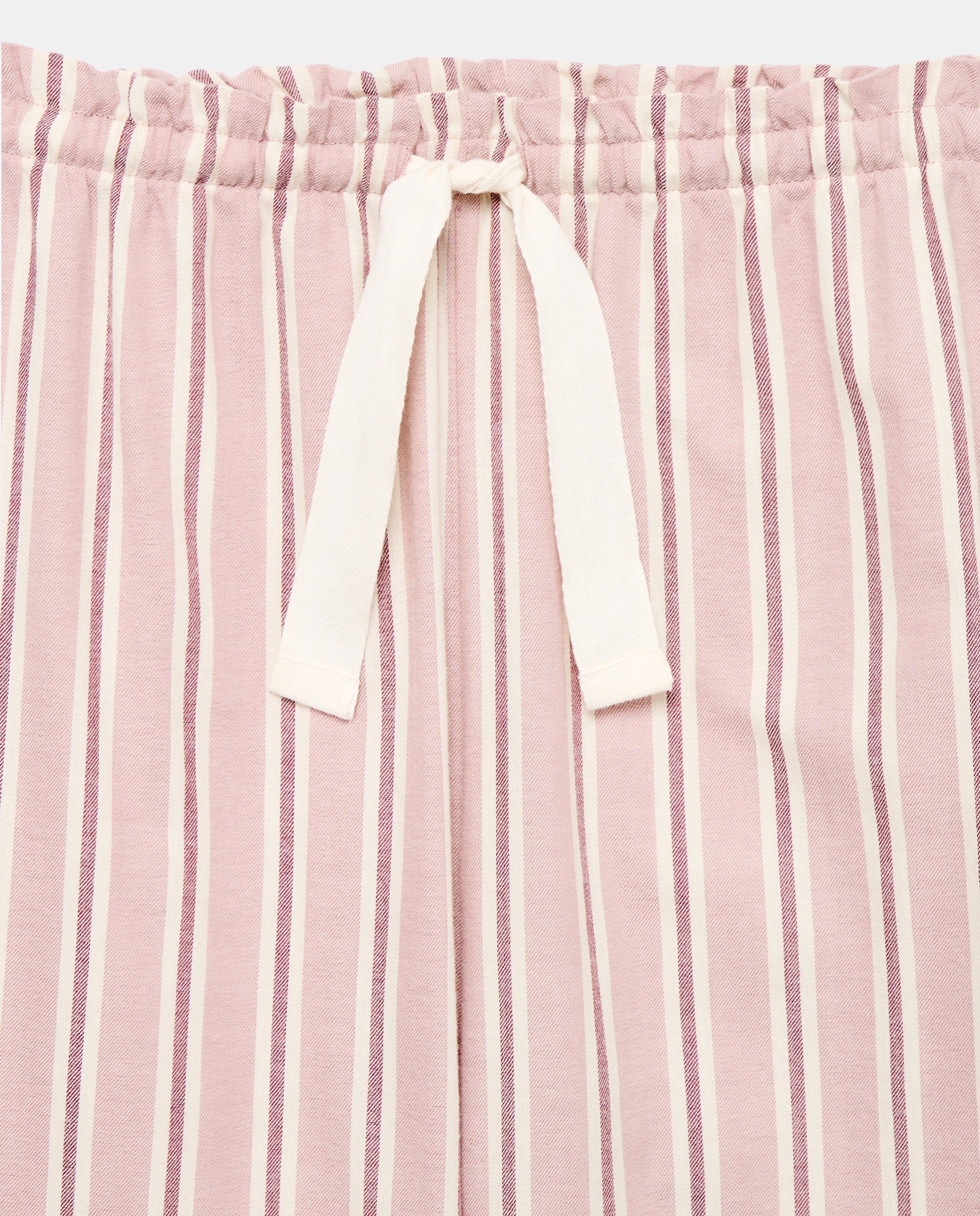 Pijama mujer algodón estampado Blanco-4