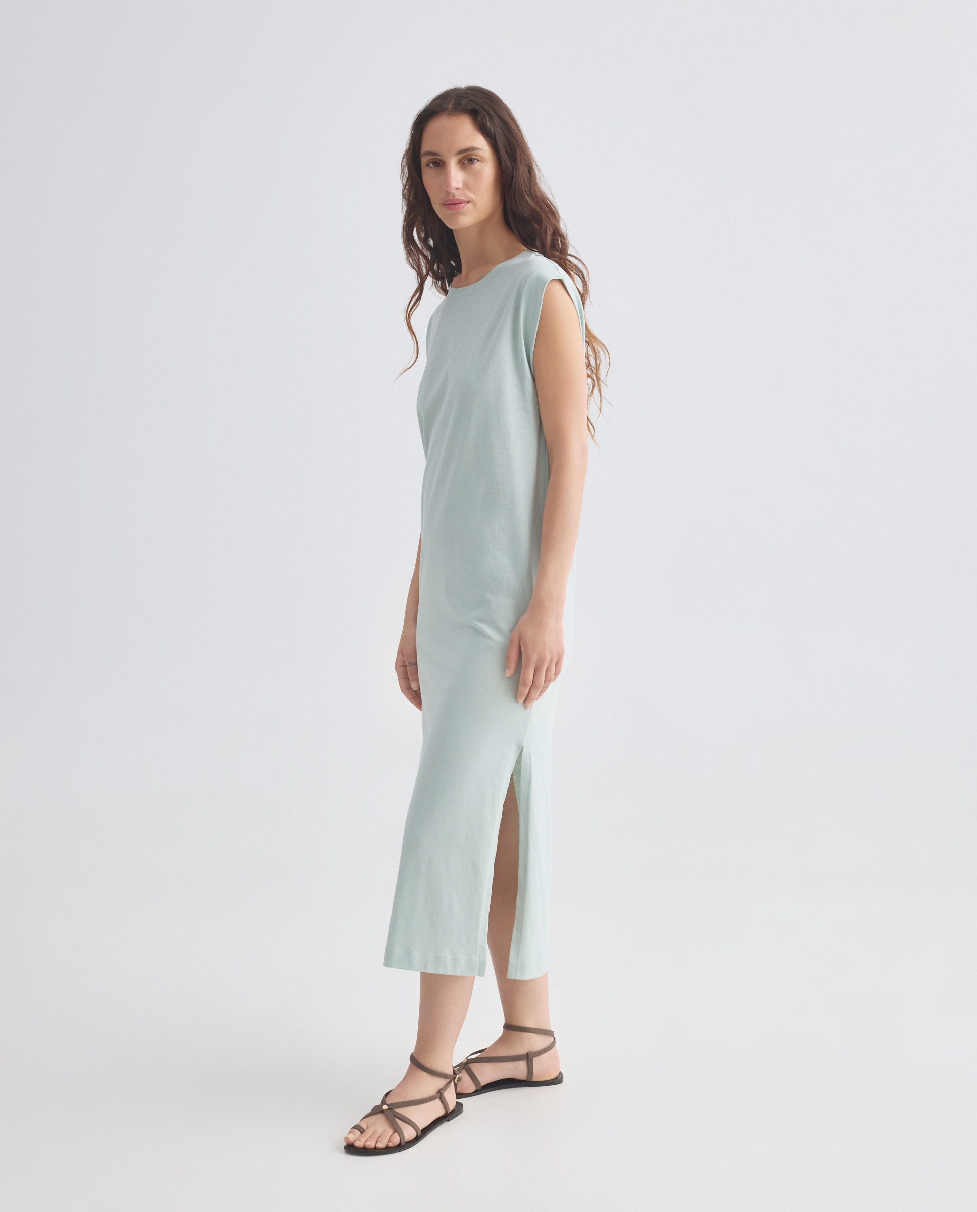 Imagen 0 de Vestido de punto largo