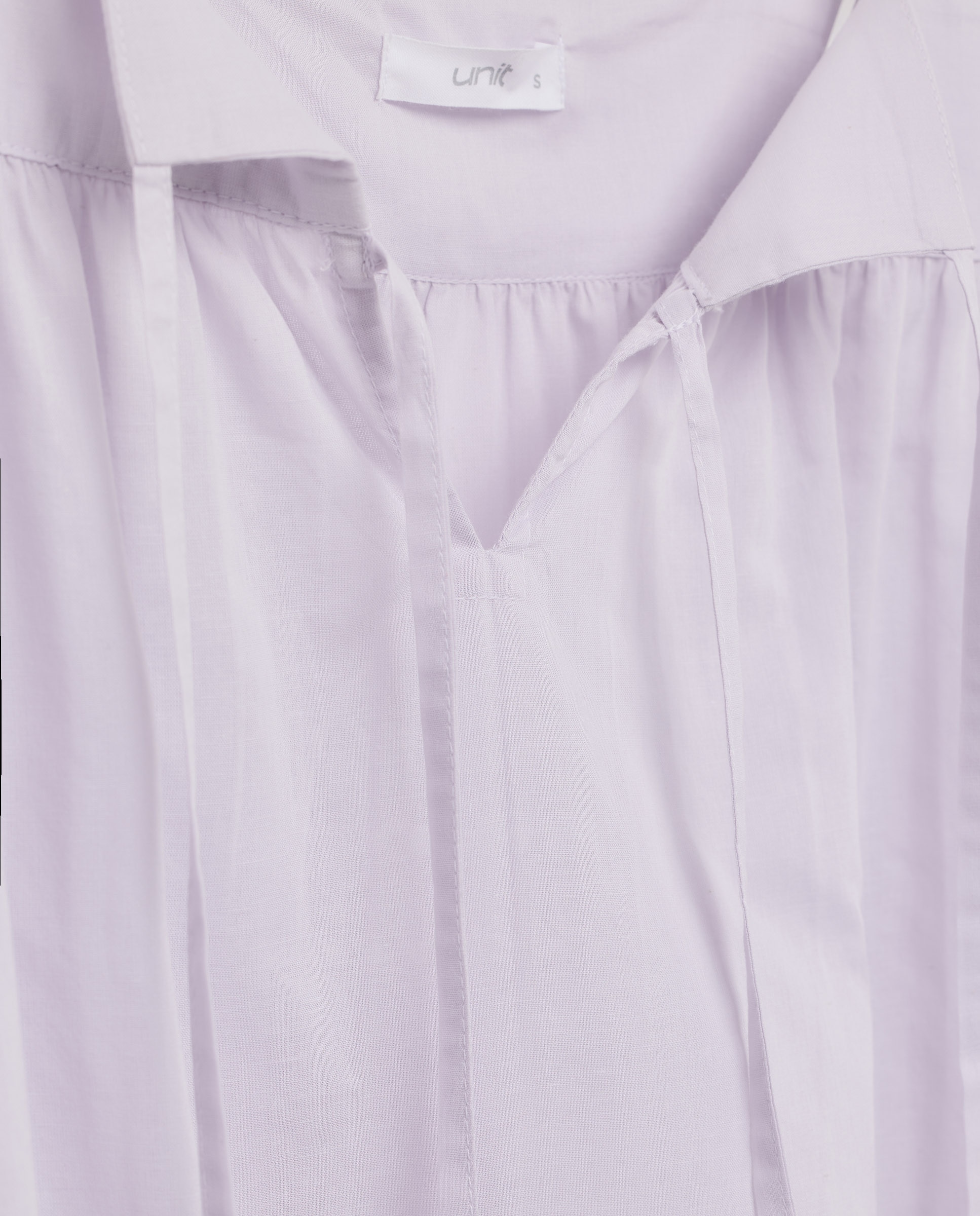 Camisón mujer algodón tirantes y lazos 284 Lila-4