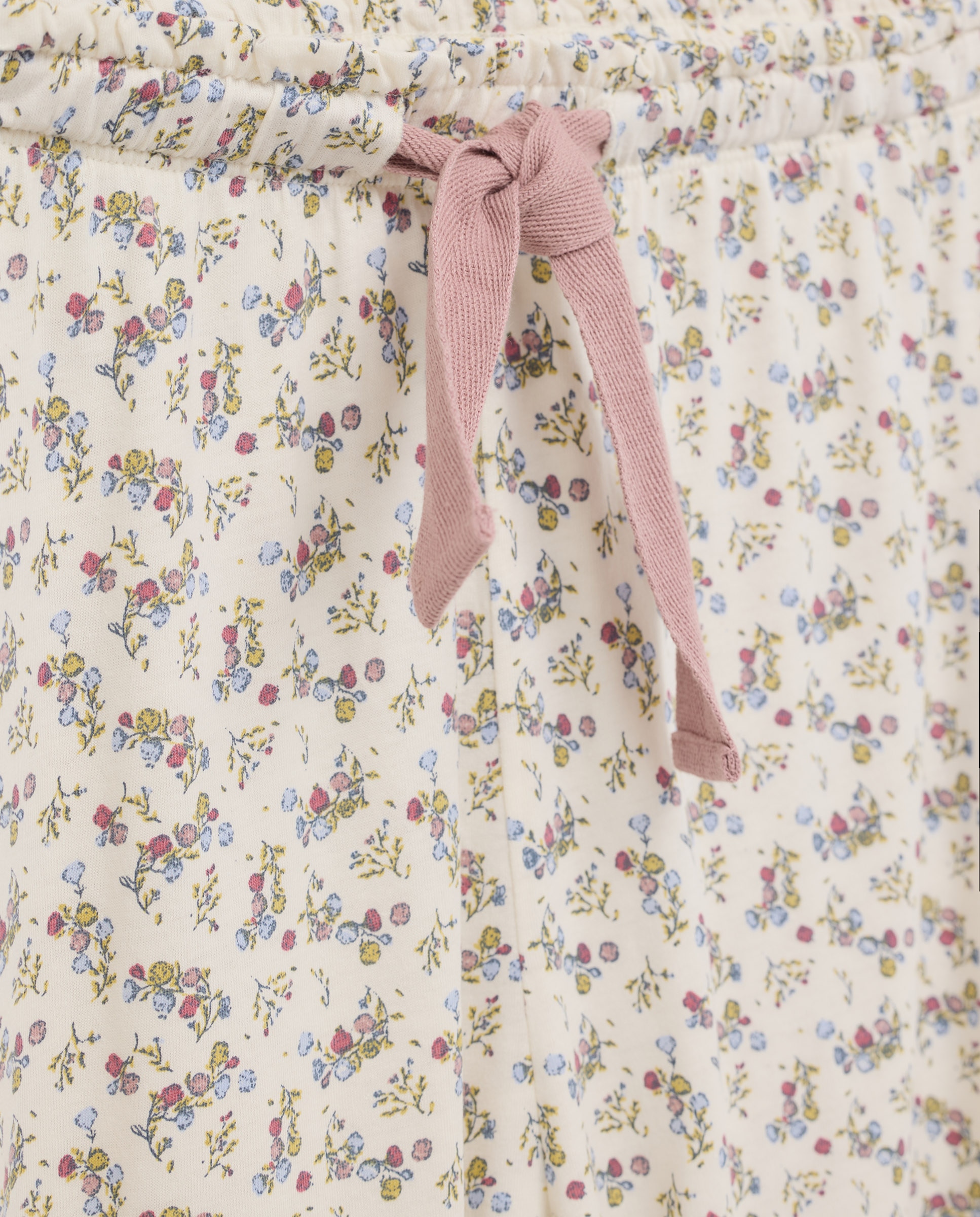 Pijama mujer algodón estampado 220 Rosa palo-4