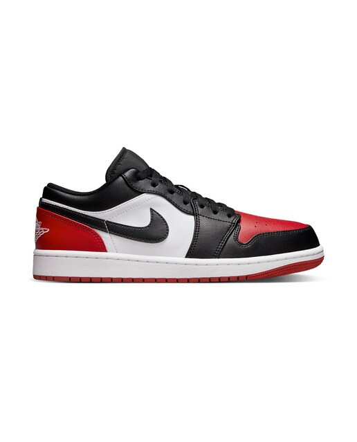 Sapatilhas de Basquetebol de Homem Air Jordan 1 Low Branco / Vermelho-1
