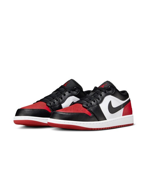Sapatilhas de Basquetebol de Homem Air Jordan 1 Low Branco / Vermelho-2