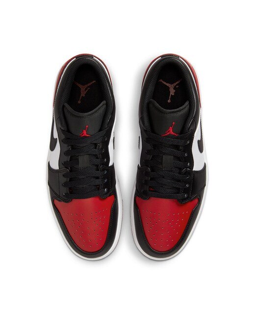 Sapatilhas de Basquetebol de Homem Air Jordan 1 Low Branco / Vermelho-3