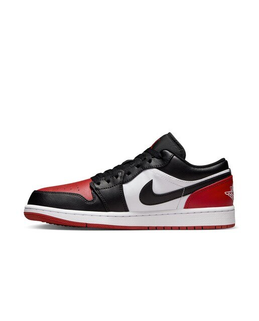Sapatilhas de Basquetebol de Homem Air Jordan 1 Low Branco / Vermelho-4